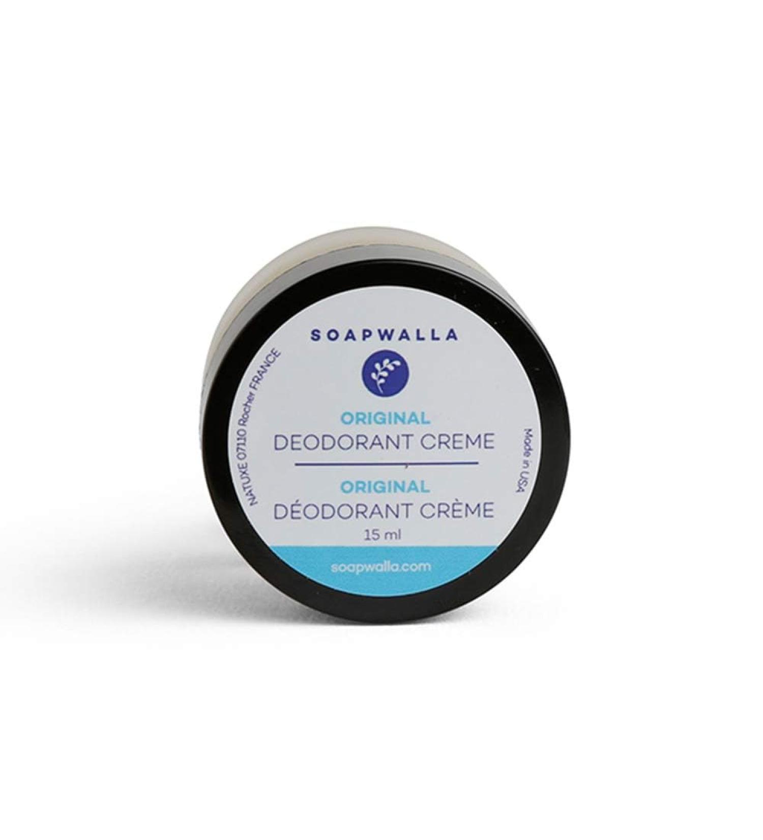 Organic Aluminum-Free Deodorant Cream (Original) | Vegan Cruelty-Free Clean Skincare (Travel Size 0.5 oz | 15 g)