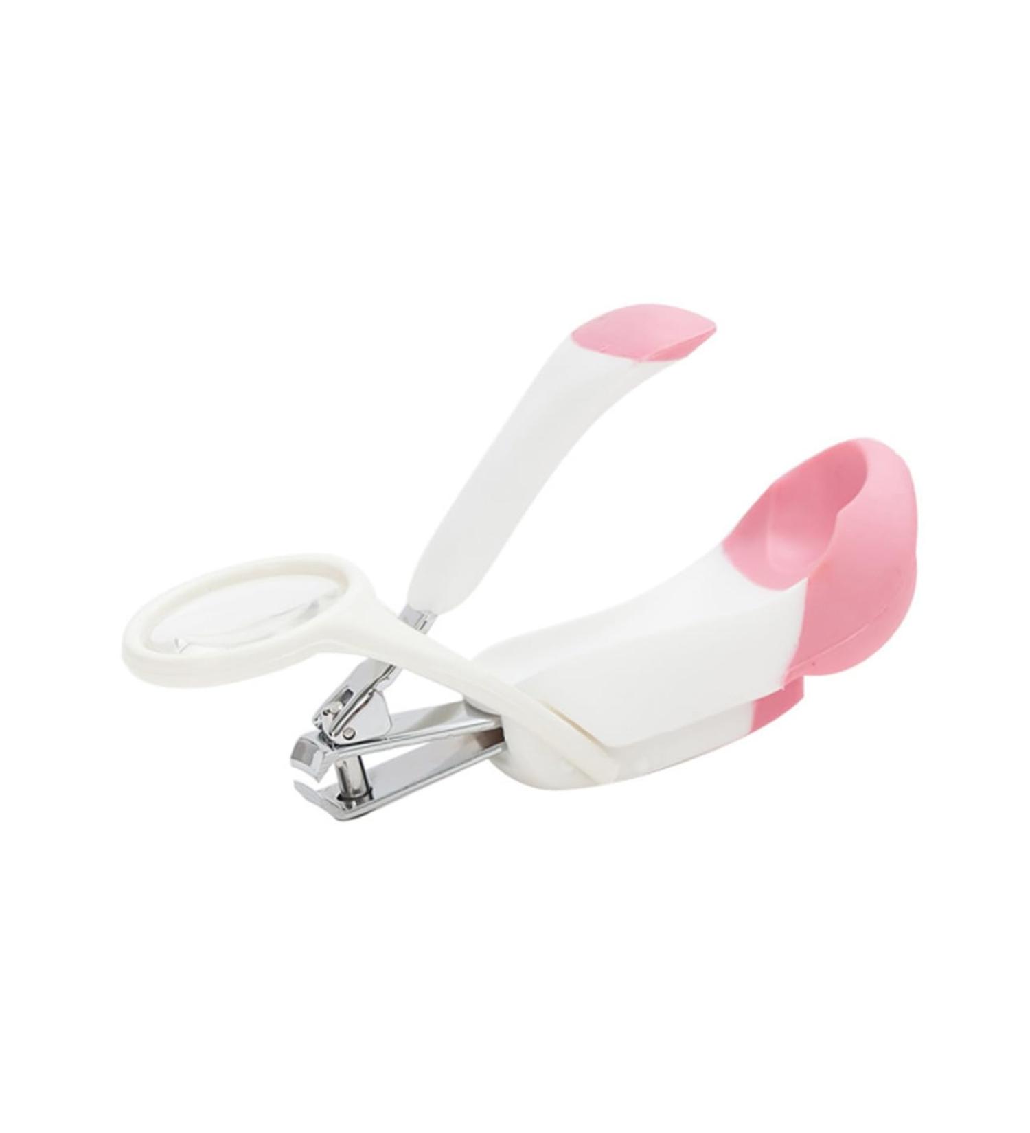 UPKOCH Nail Scissors Nail Care Suit Care Nail Clippers Pink Magnifier 7.50X3.50X3.50CM Pink - Buy Online on GoSupps.com