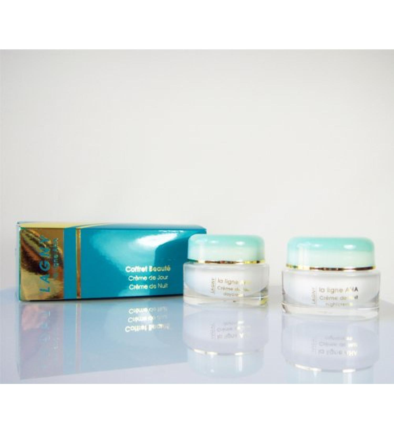 Claude Lagny AHA Beauty Set with Fruit Acids Day and Night Cream Anti-Ageing and Skin Regeneration