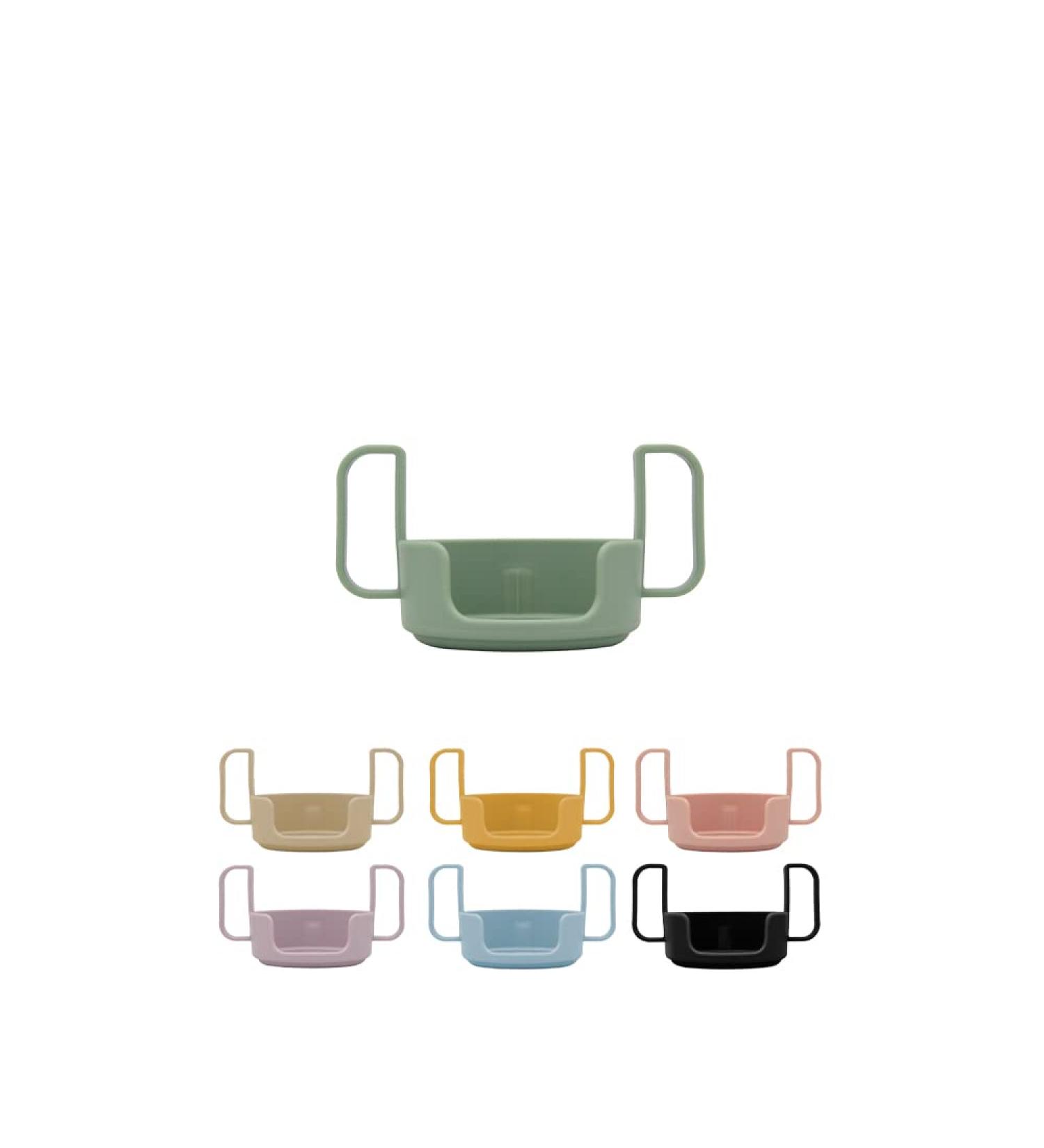 Design Letters Personal Drinking Glass Handle for Kids - Green Tritan Glass | BPA, BPS, and EA-Free, Dishwasher Safe & Lightweight - Buy Online on GoSupps.com