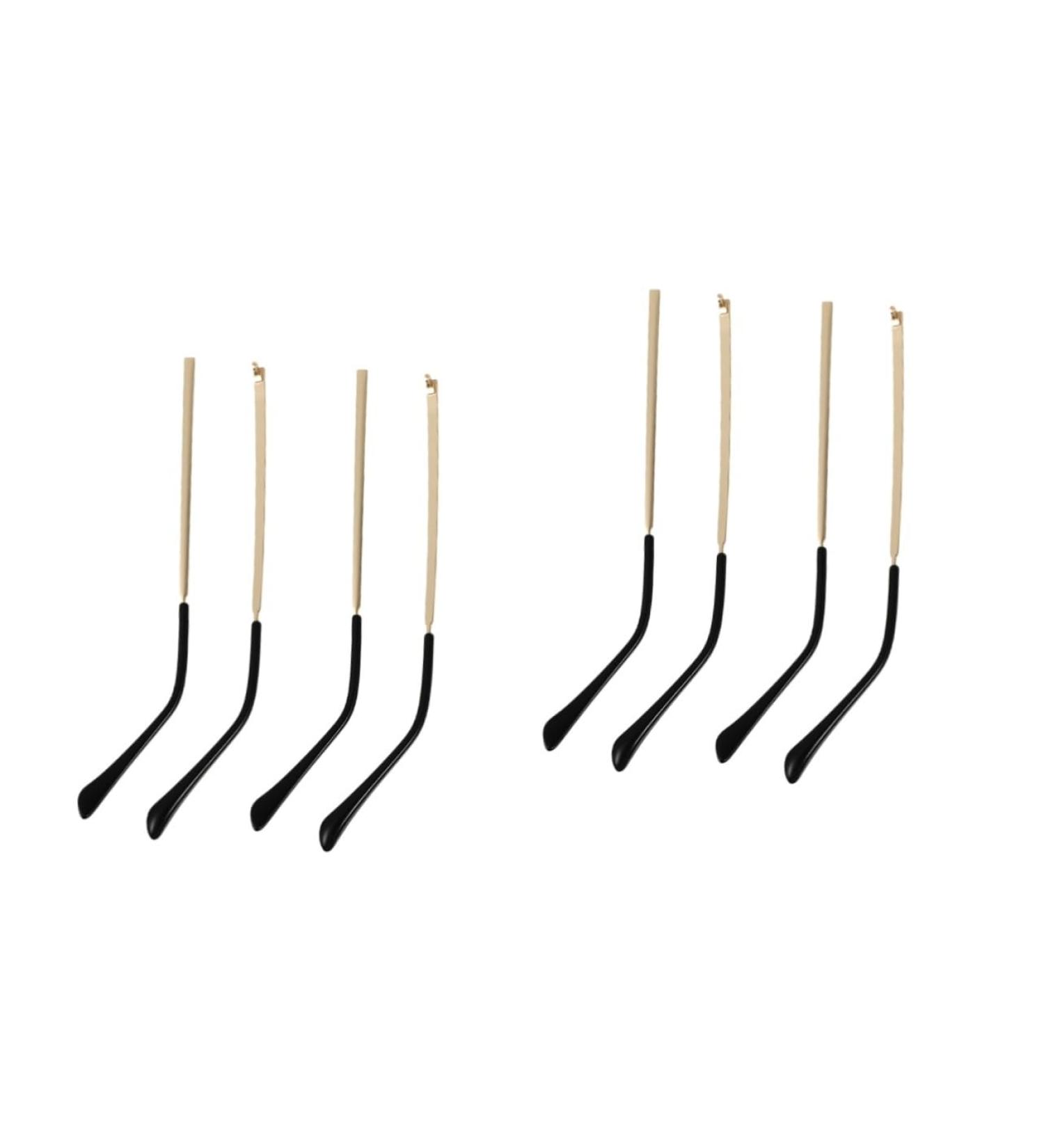 Ultechnovo Universal Glasses Replacement Legs - 4 Pairs of DIY Temple Tips for Men & Women - Glasses Repair Accessories - Buy Online on GoSupps.com