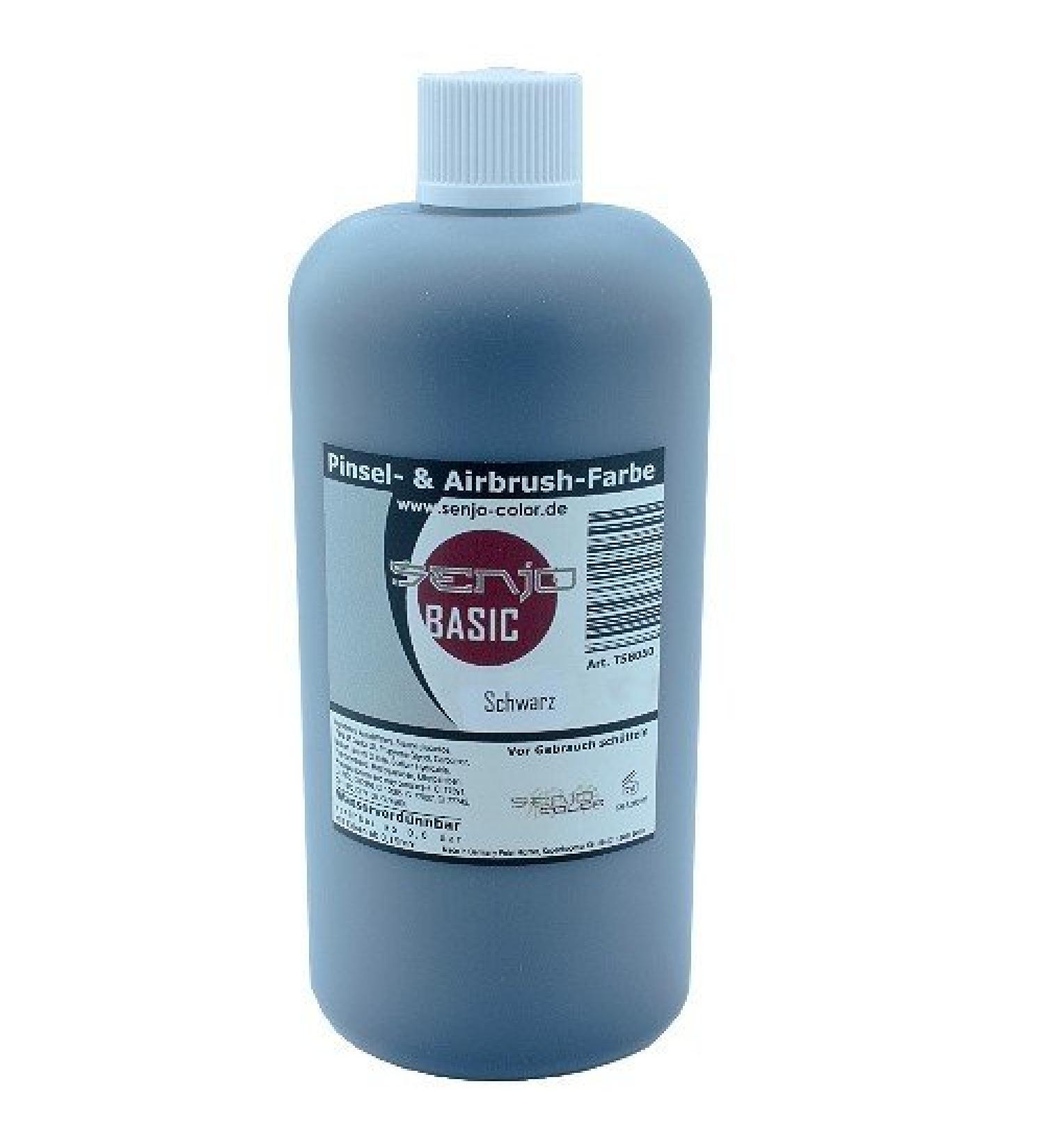  Senjo Color Senjo Color Basic Body Paint - Water-Soluble Cosmetic - Liquid for Airbrush and Brush - 500 ml - Turquoise - Buy Online on GoSupps.com