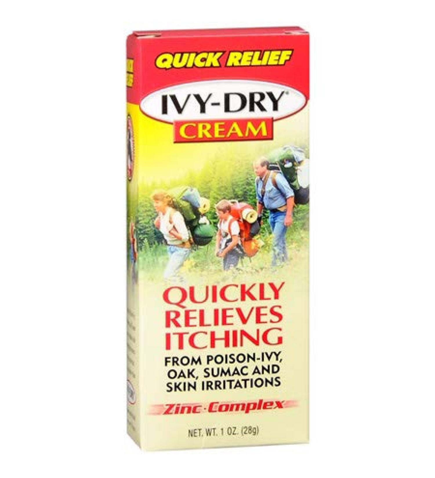 Ivy Dry Cream Size 1z Ivy Dry Quick Itch Relief Cream
