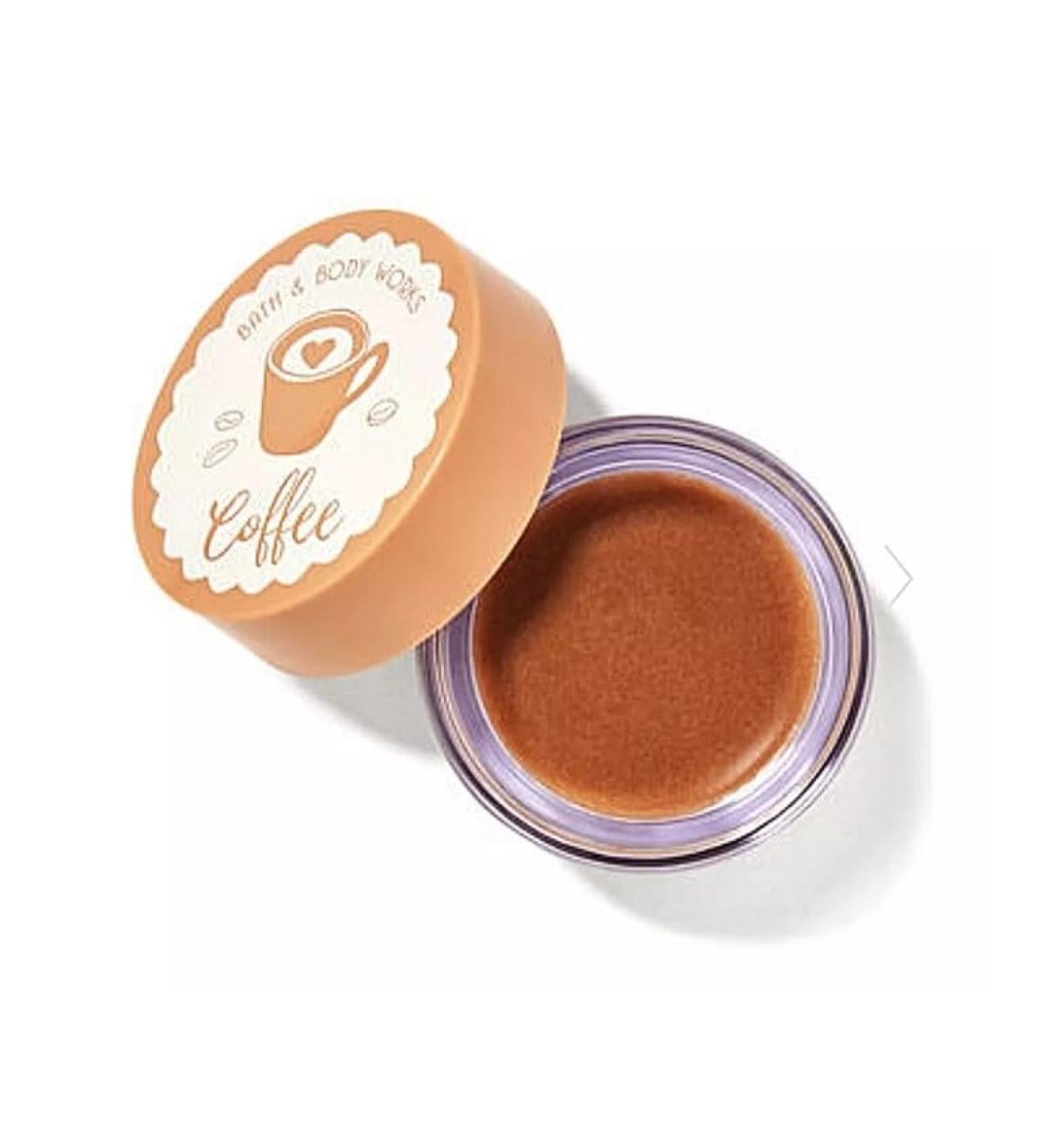 Bath Body Works Coffee Lip Scrub - 0.5 Ounce Pink