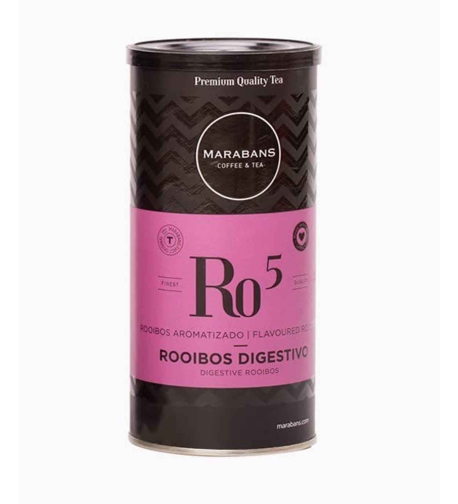 Marabans Coffee & Tea Rooibos Digestive Tea Marabans in leaf. 150g pot.