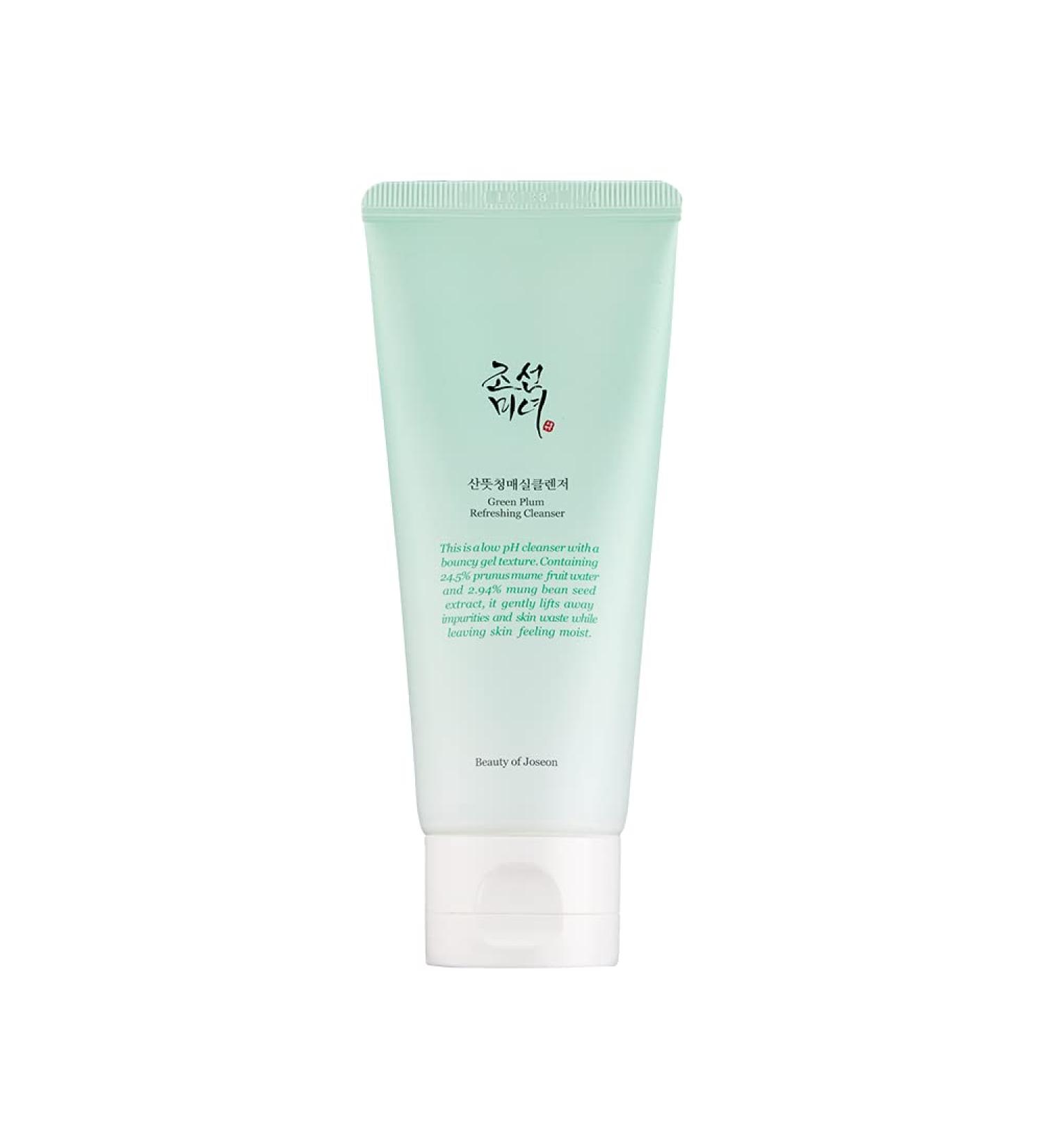Beauty of Joseon Green Plum Refreshing Cleanser 100ml | Glow & Hydrate Skin - Buy Online on GoSupps.com