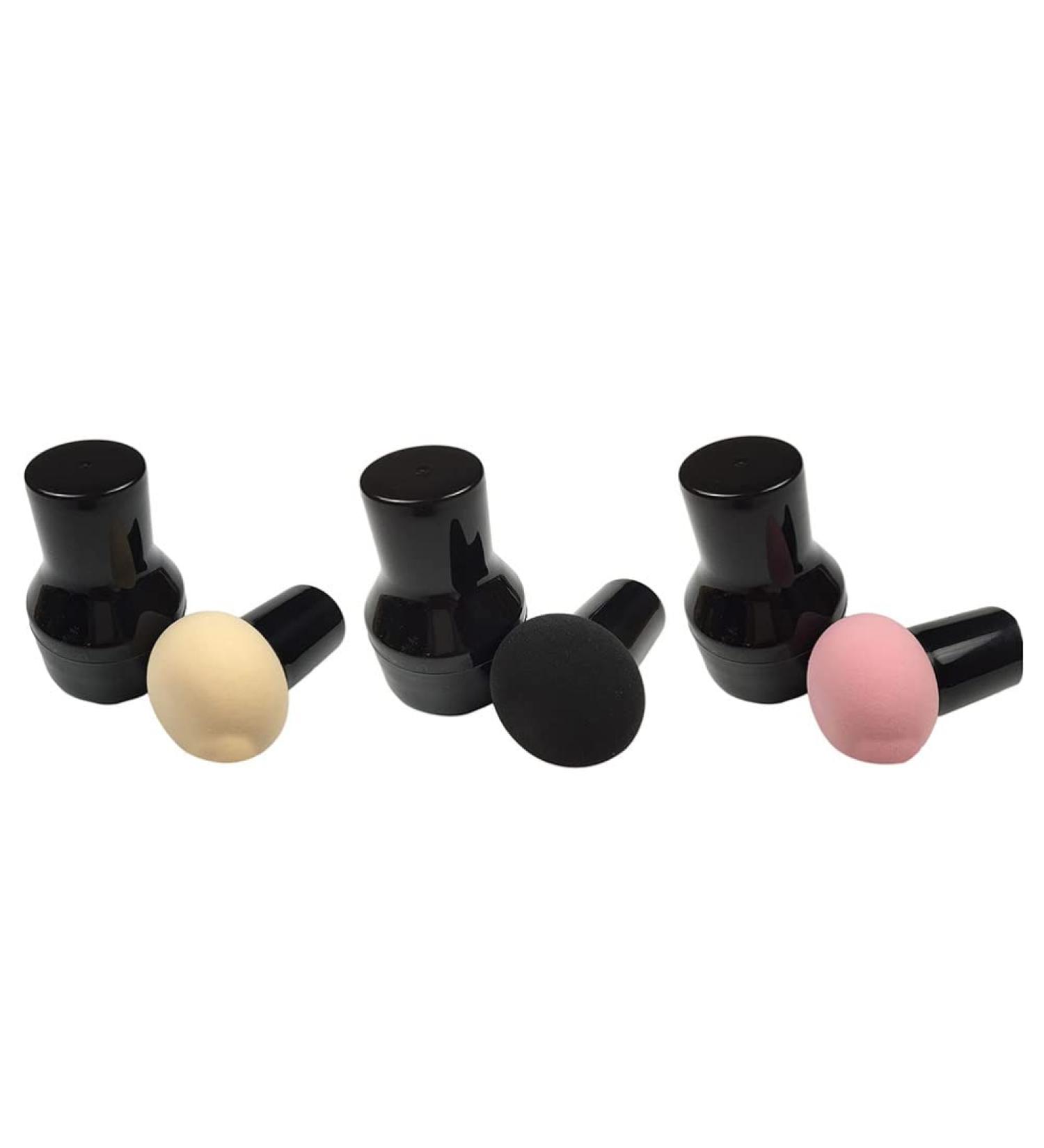 Buy FOMIYES 6 Sets Mushroom Head Makeup Blending Sponges - Triangle Cosmetic Puffs for Flawless Beauty | Hydrophilic Polyurethane Face Cushions - Perfect Makeup Accessory - Buy Online on GoSupps.com