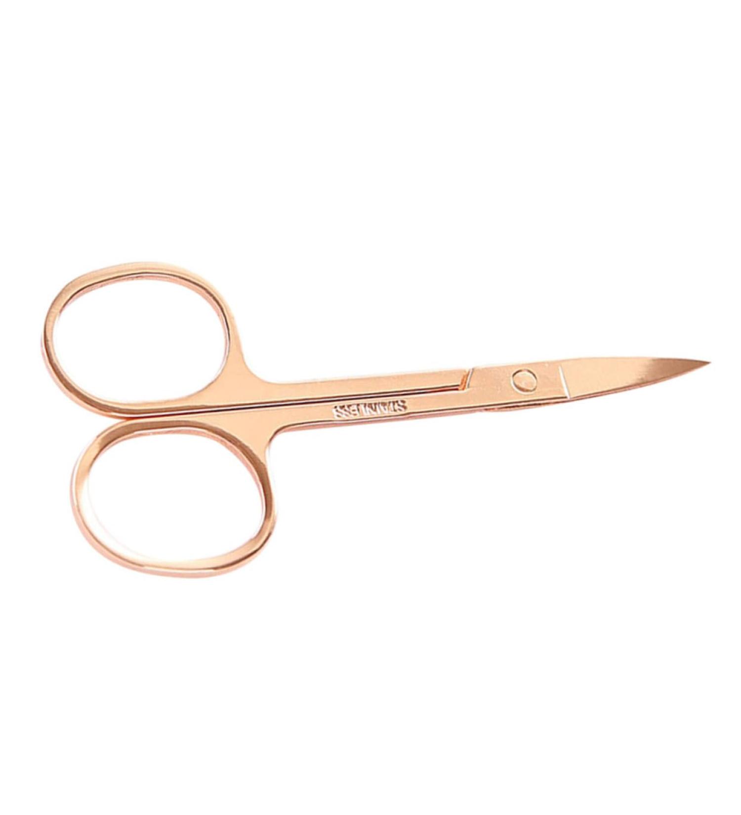 NOLITOY Stainless Steel Nose Hair Trimmer - Curved Design for Nose & Beard Grooming - Essential Beauty Tool for Men & Women - Buy Online on GoSupps.com