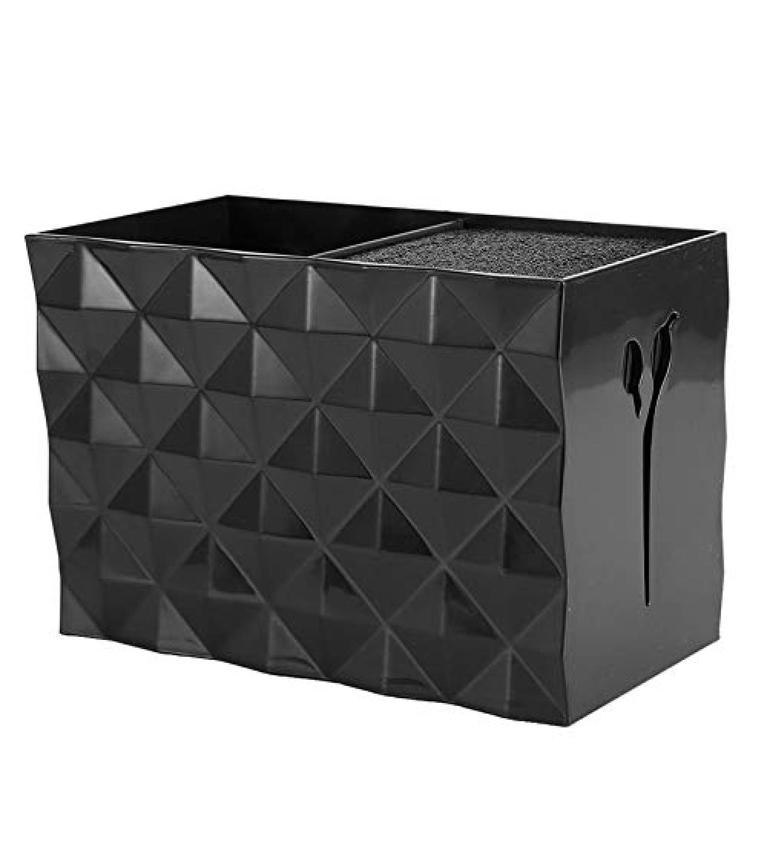 Anjiyoyo Professional Acrylic Salon Scissors Holder Box - Hairdressing Organizer Rack - Buy Online on GoSupps.com