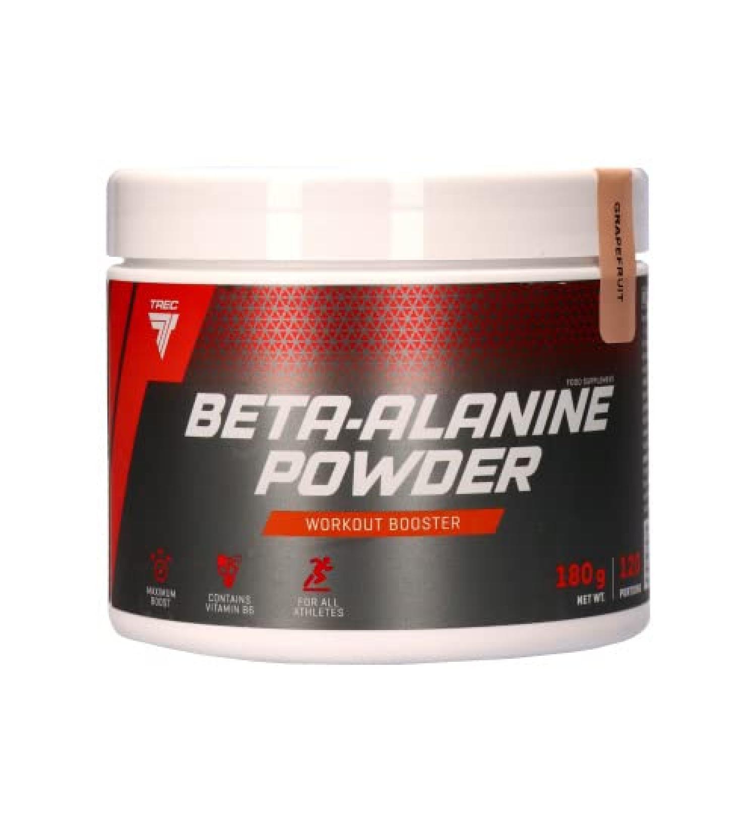  Trec Nutrition Beta-Alanine Powder Grapefruit - 180g - Buy Online on GoSupps.com