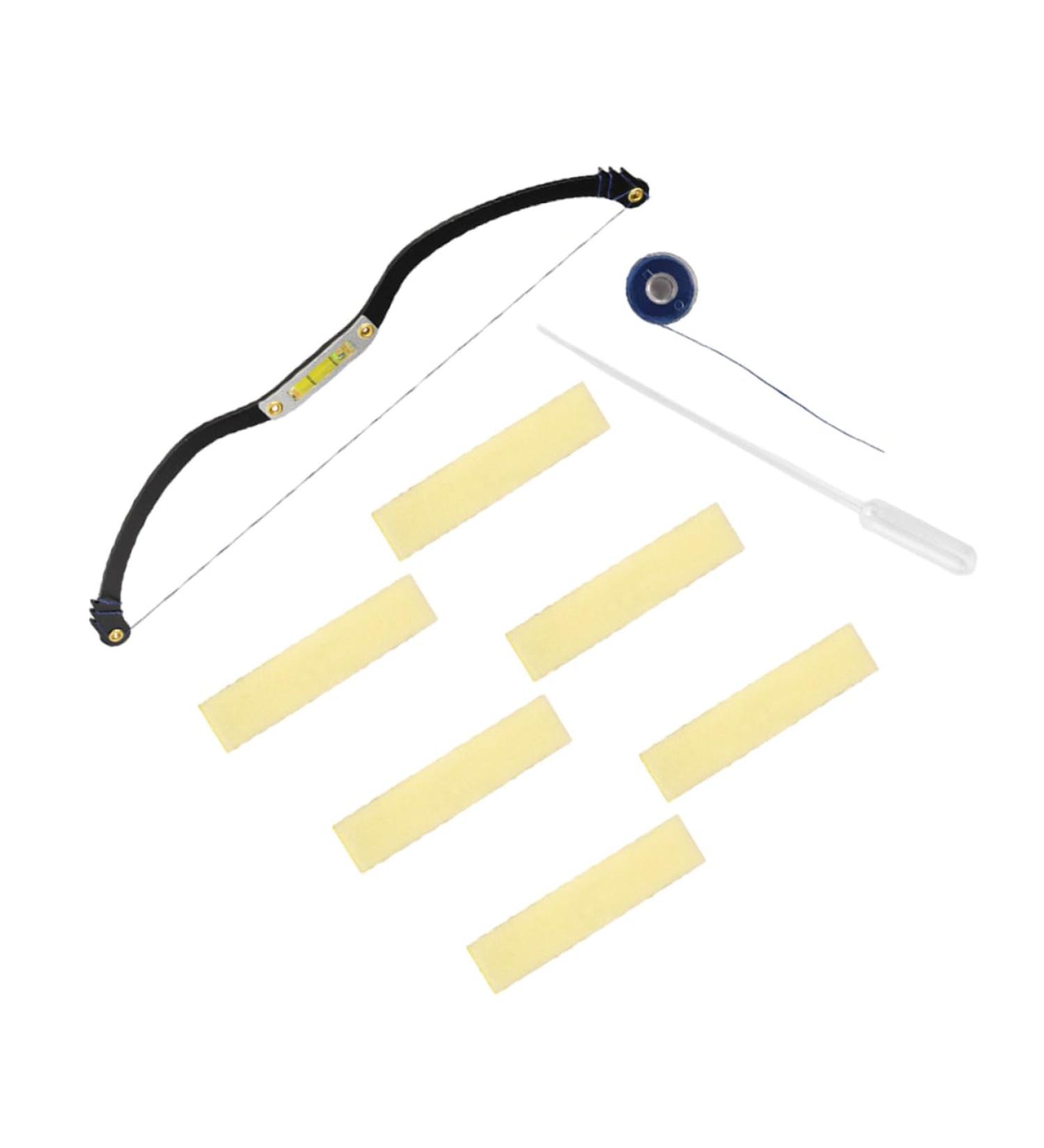 FOYTOKI Measuring Ruler 1 Set Arch Embroidery Eyebrow Ruler Portable Eyebrow Ruler Eyebrow Mapping Tool Alloy Level Ruler - Buy Online on GoSupps.com