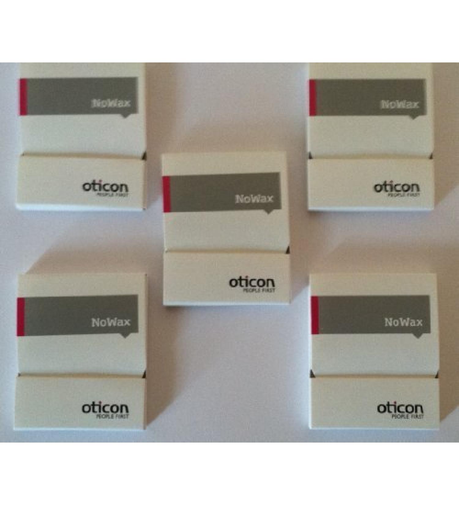 (5 Packs) Oticon Genuine No-Wax Filters ...... (NOT Pro Wax) by Oticon