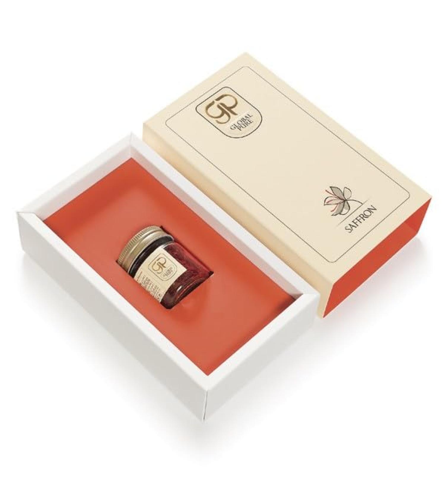 Global Pure Cut saffron threads luxury pack 3g