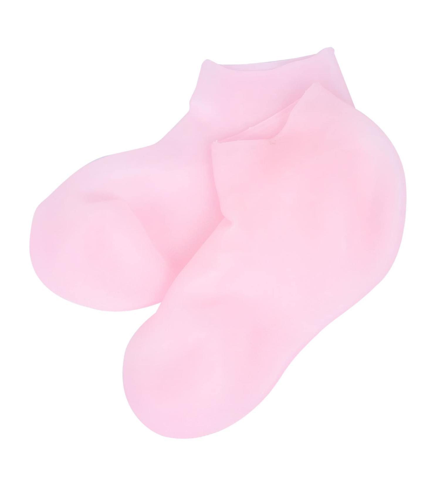 1 Pair Protective Socks Moisturizing Socks for Women Jelly Spa Pedicure Moisture Socks for Dry Feet Pedicure Socks Heels Foot Exfoliator Sock Sebs Protective Shoes Miss Elasticity - Buy Online on GoSupps.com