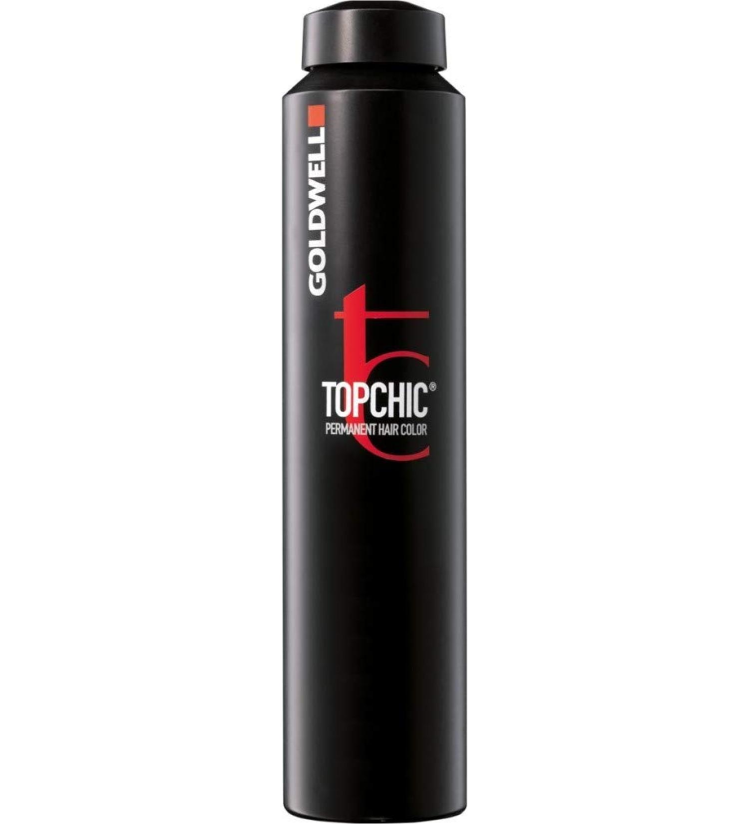 4N Ch tain moyen Goldwell Topchic Naturals can 250gr