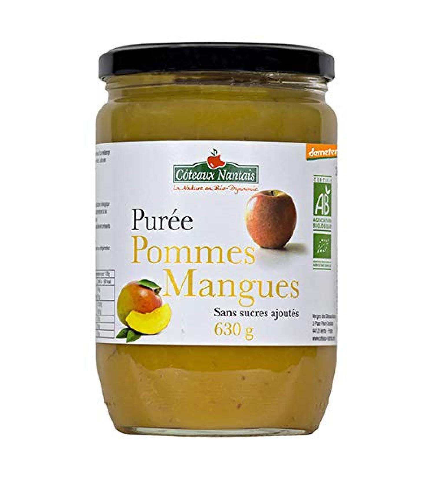 C teaux Nantais - Demeter Apple Mango Puree 630G - Sold per unit - Buy Online on GoSupps.com