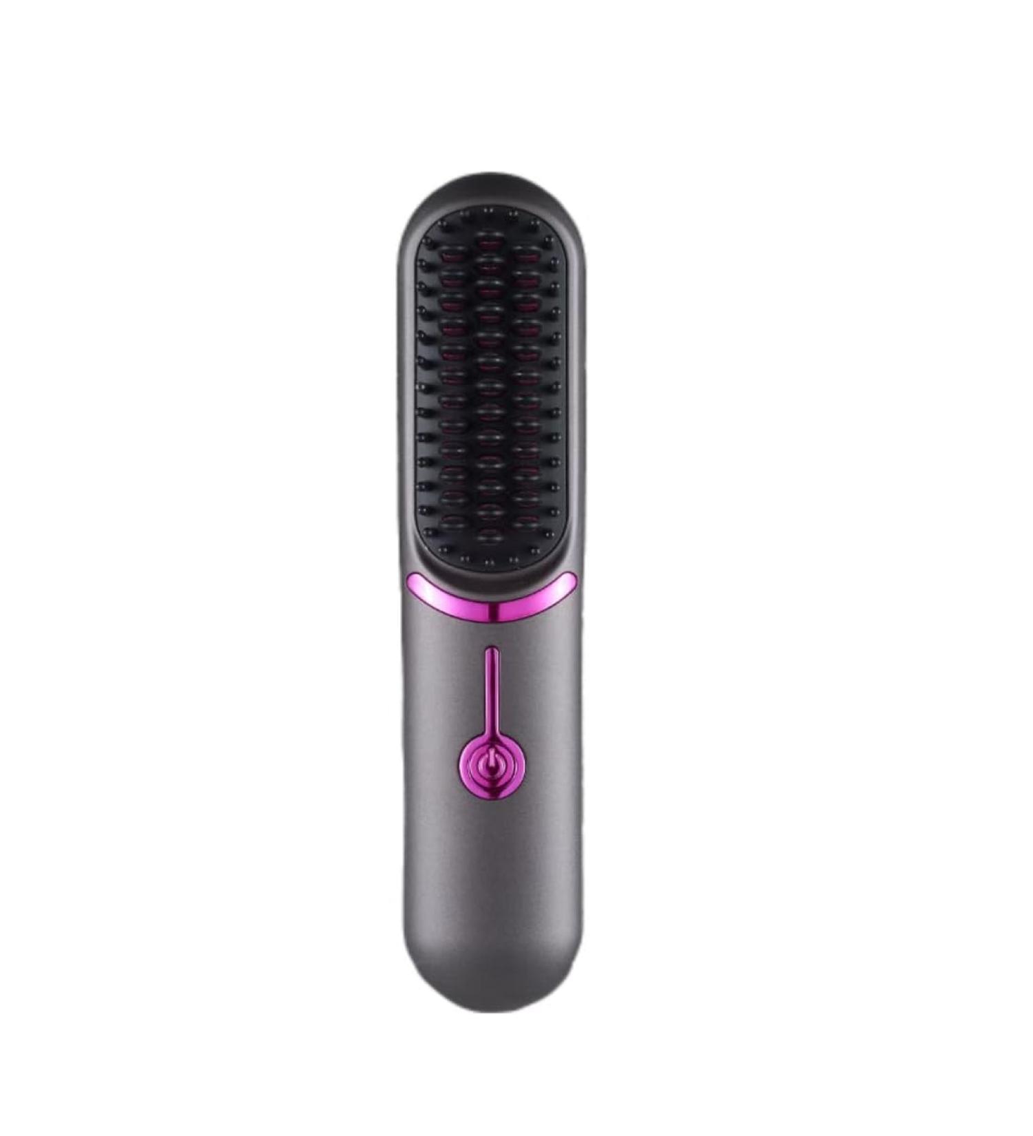 Wireless Hair Straightening Comb Portable Dual-Purpose Frizz-Free Styling with Negative Ion Technology - Buy Online on GoSupps.com