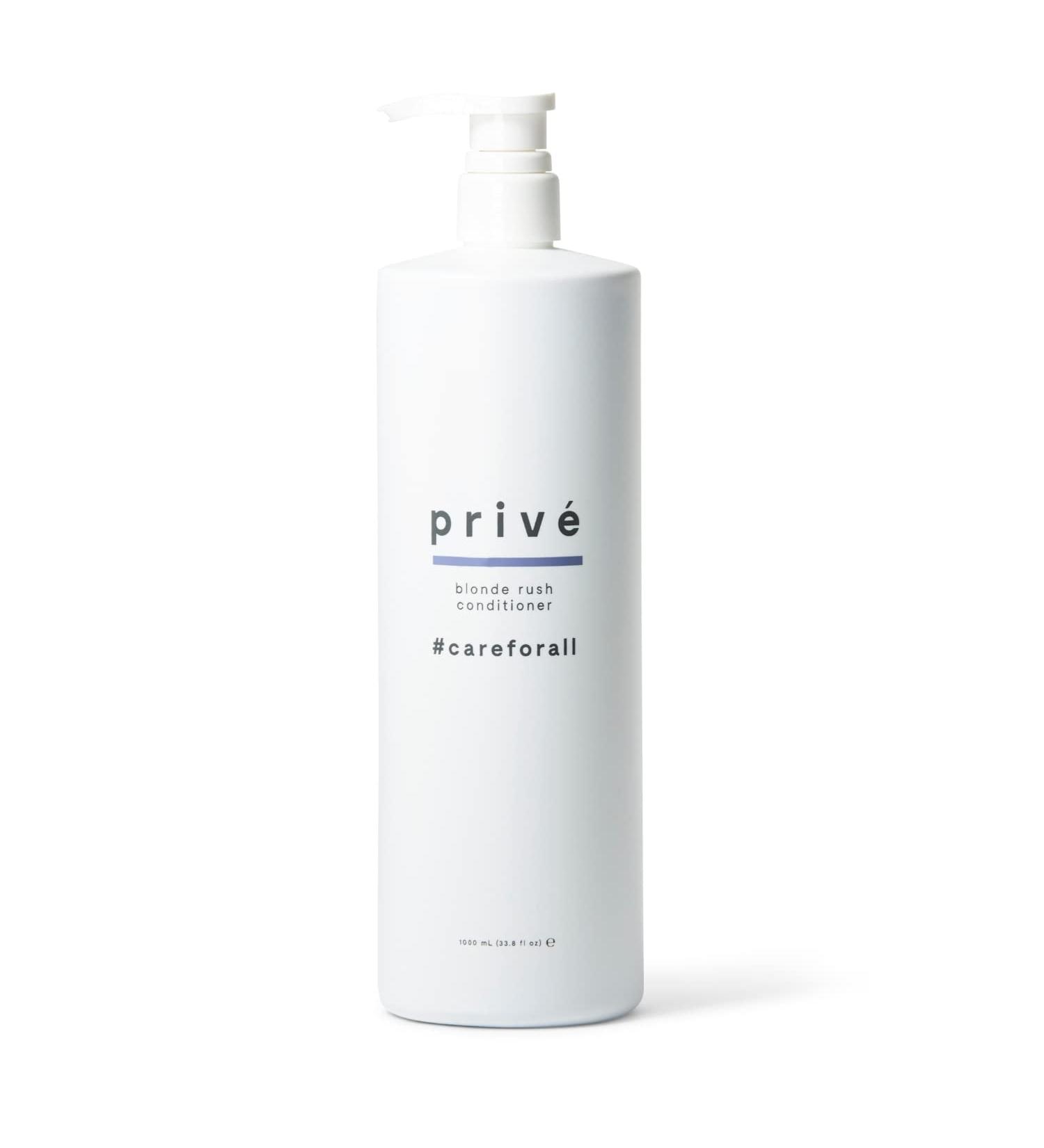 Prive Blonde Rush Conditioner (33.8 fl oz) - Shine & Nourishment for Cool Blonde Hair - International Shipping Available - Buy Online on GoSupps.com