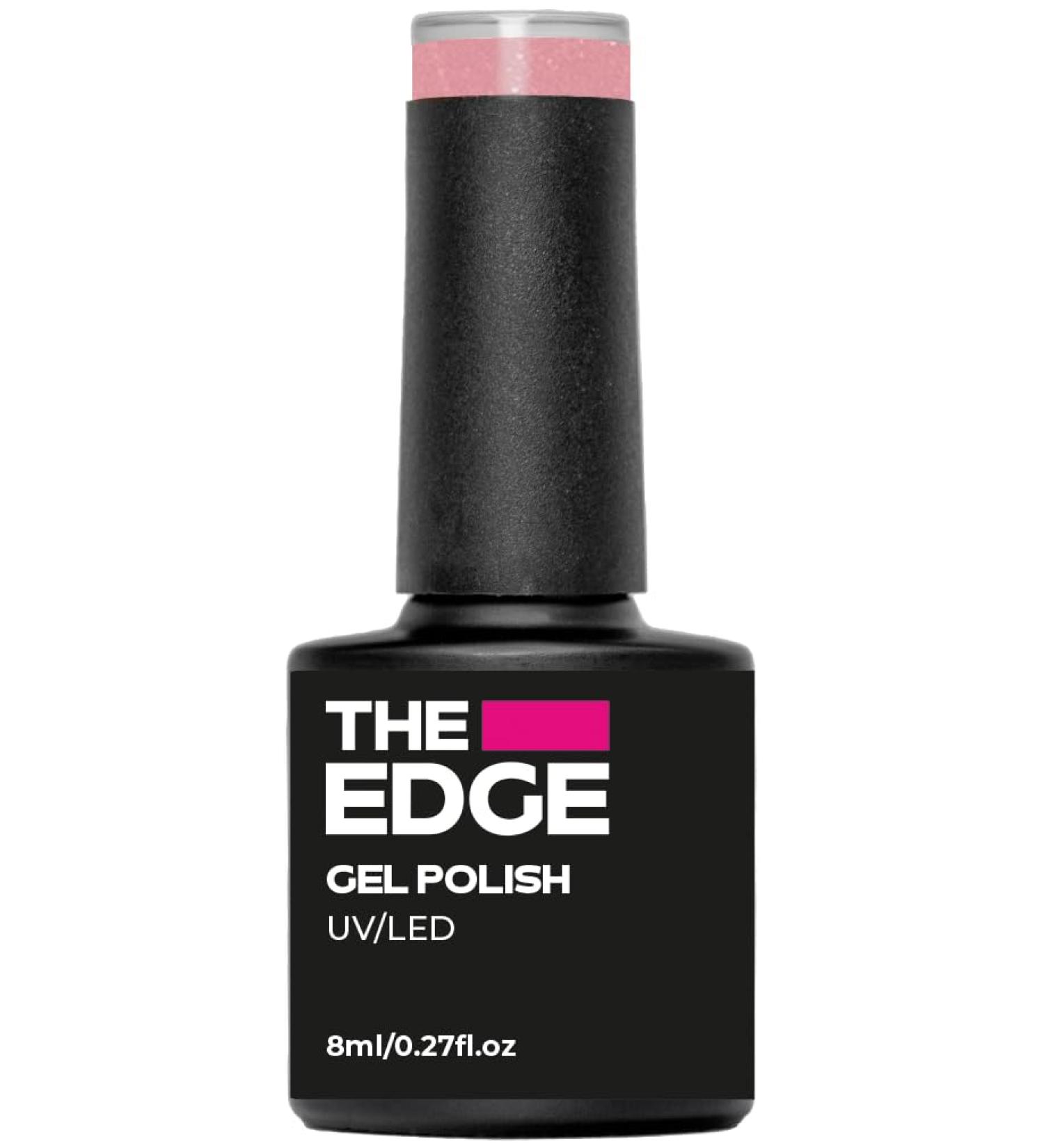 THE EDGE Gel Nail Polish 8ml - The Sheer French - UV/LED Manicure/Pedicure for Salon & Home Use Highly Pigmented/Long Lasting/2-Coat Coverage - Buy Online on GoSupps.com