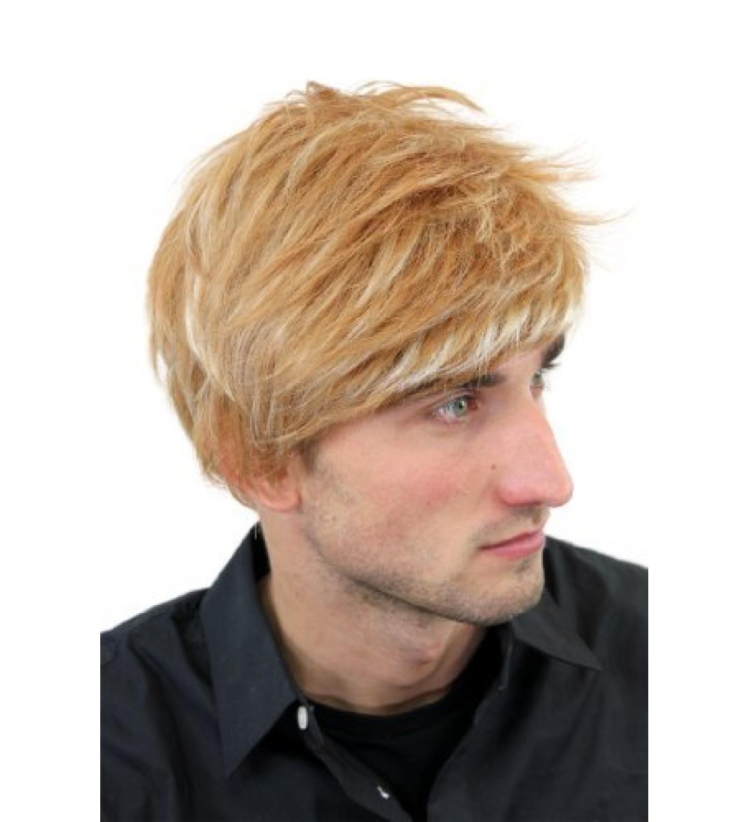 Men's Wig GFW1176-27H613 - Short Casual Fashionable Dark Blonde/Light Blonde Highlights Toupee | WIG ME UP - International Shipping Available - Buy Online on GoSupps.com