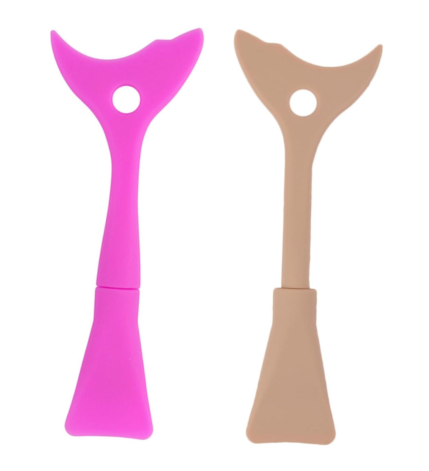 Healeved 2pcs Eyeliner Baffle Mascara Shield Tool Make-up Shield Supplies Eyelashes Applicator Tool Silicone Eyeliner Shield Women Eyeliner Stencils Lash Applicator Mascara Make up - Buy Online on GoSupps.com