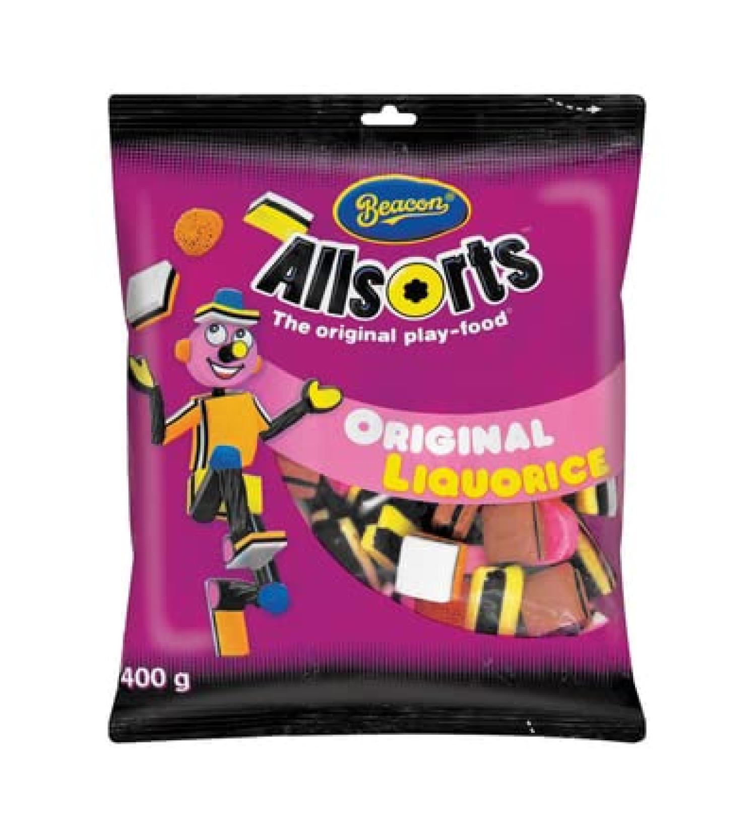 Beacon Liquorice Allsorts 400g