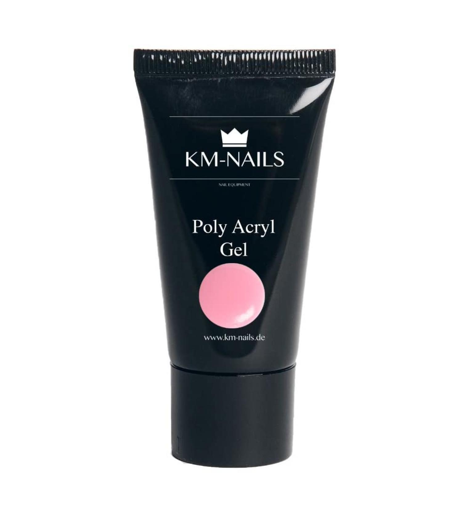 KM-Nails 60g Polyacryl Gel pink 006 in the tube
