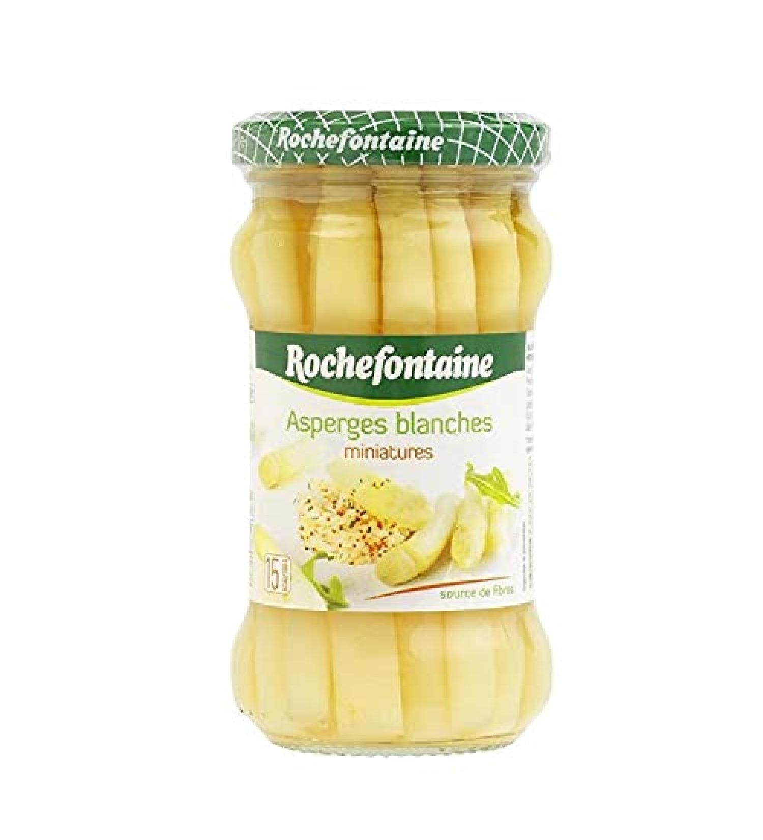 ROCHEFONTAINE - Asperges Blanches Miniatures 110G - Lot De 4 - Offre Special