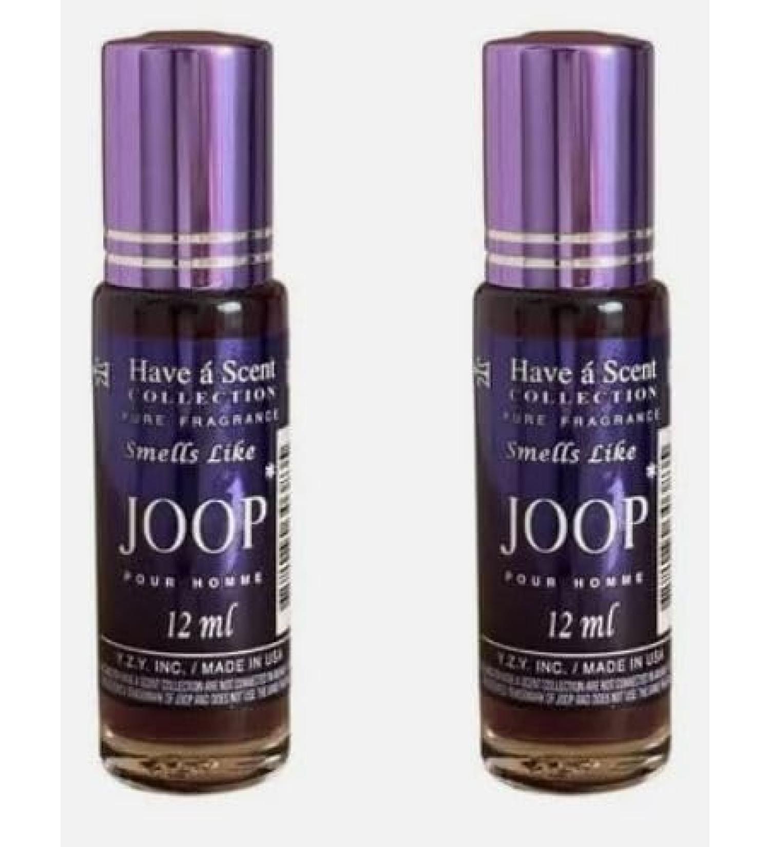 Fragrance Perfume smell like Joop Men Roll On Oil 12ml (Pack of 2)