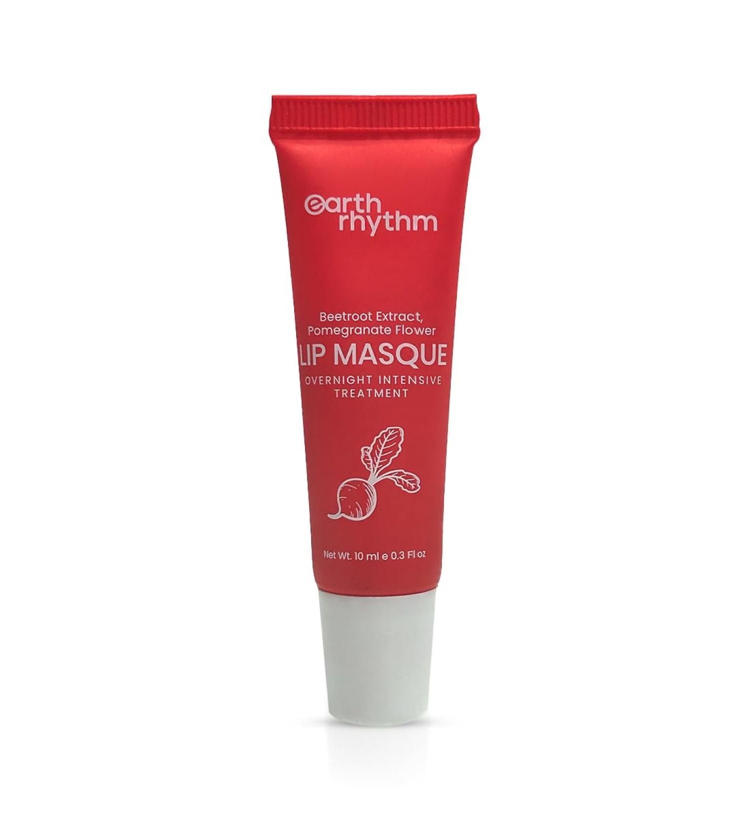 Earth Rhythm Lip Mask pomegranate blossom extract moisturizing whitening 10 ml - Buy Online on GoSupps.com