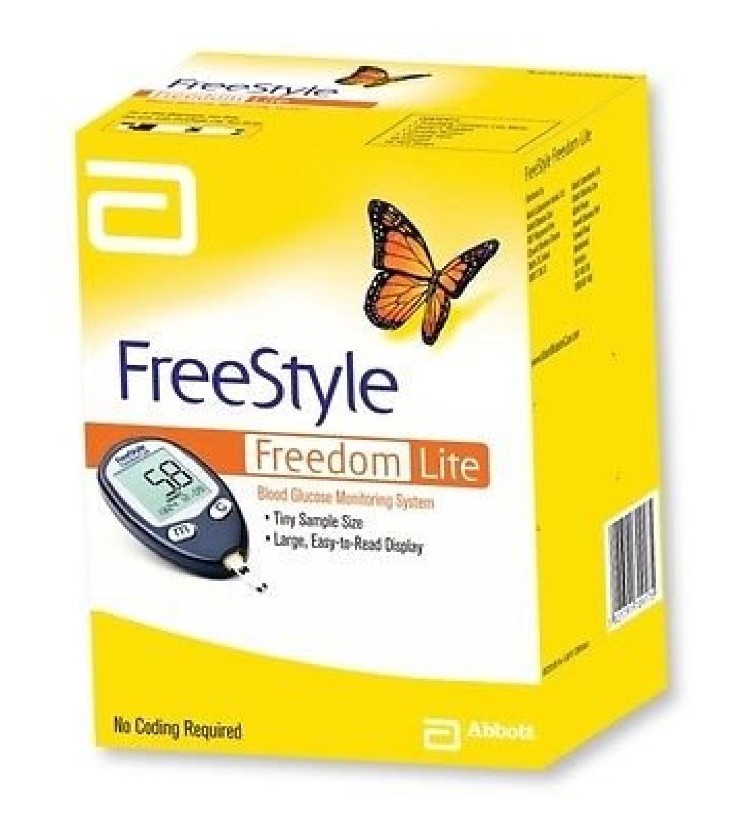 FreeStyle Freedom Lite Blood Glucose Monitoring System - 1 Each