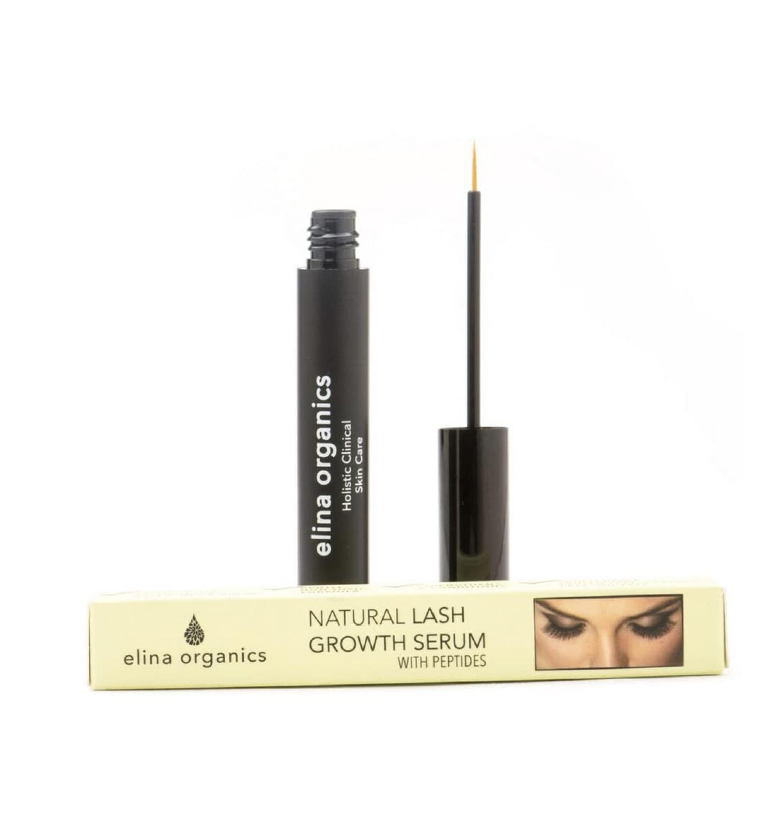 Natural Lash Growth Serum Peptides toxic-free chemical-free eye lash strengthening grow eyelashes cruelty-free gluten-free organic eye lash conditioning