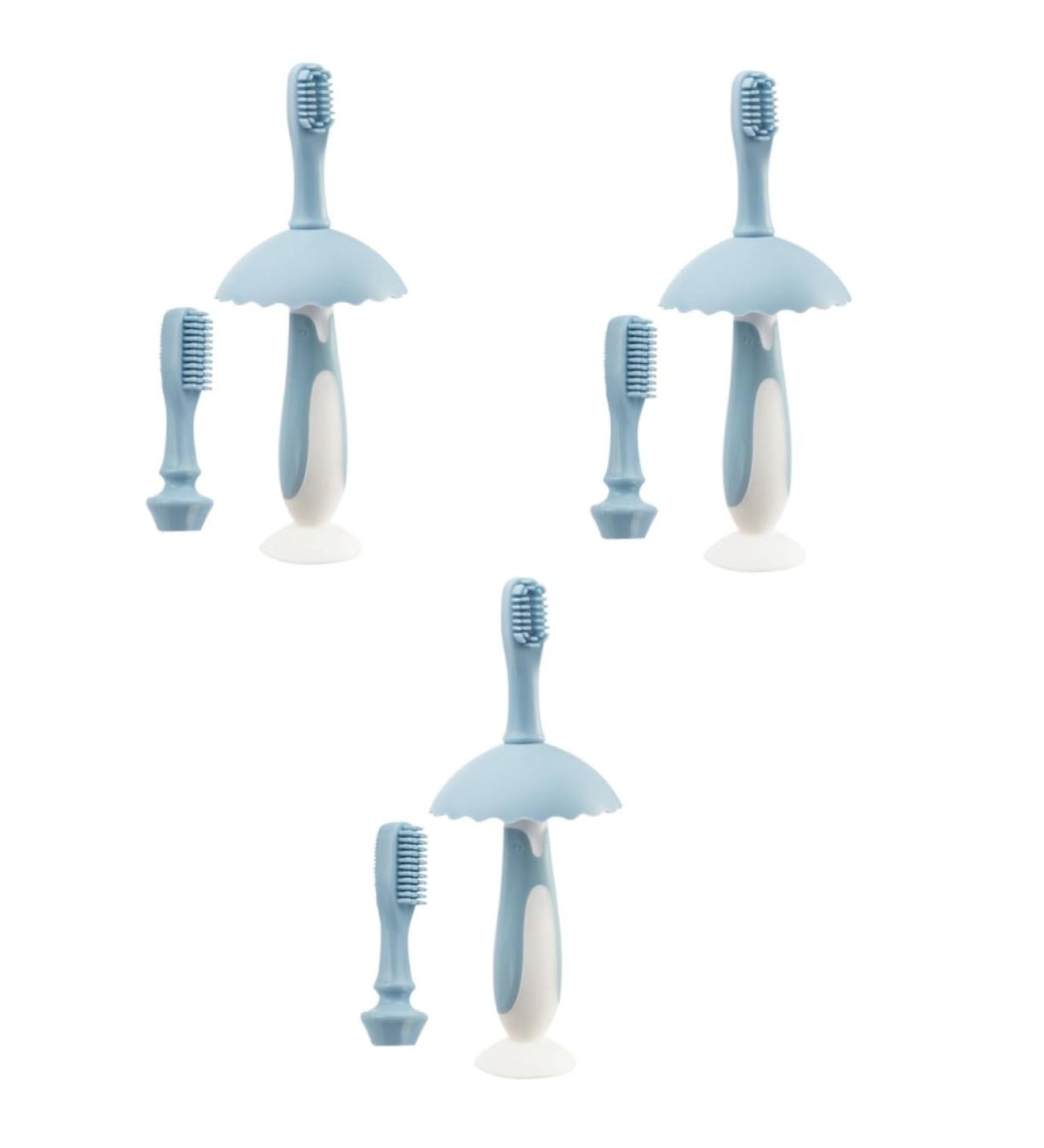 Tovinanna 3 Sets Toothbrush Bite Toy for Babies | Oral Care & Accessories for Children | BPA-Free Bristles & Safe Design - Buy Online on GoSupps.com