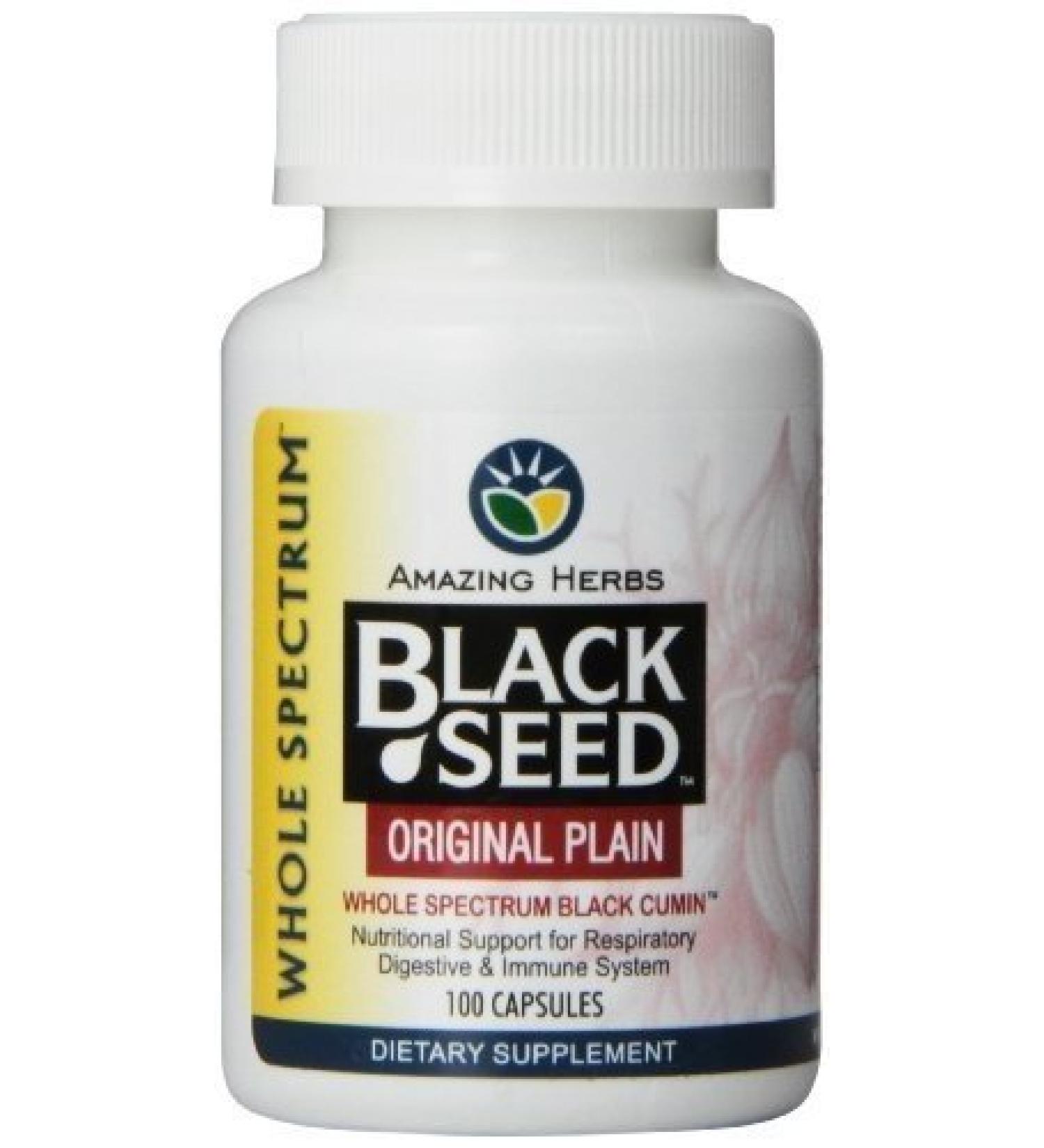 BLACK SEED BLACK SEED ORIGINAL PLAIN 100 CAP