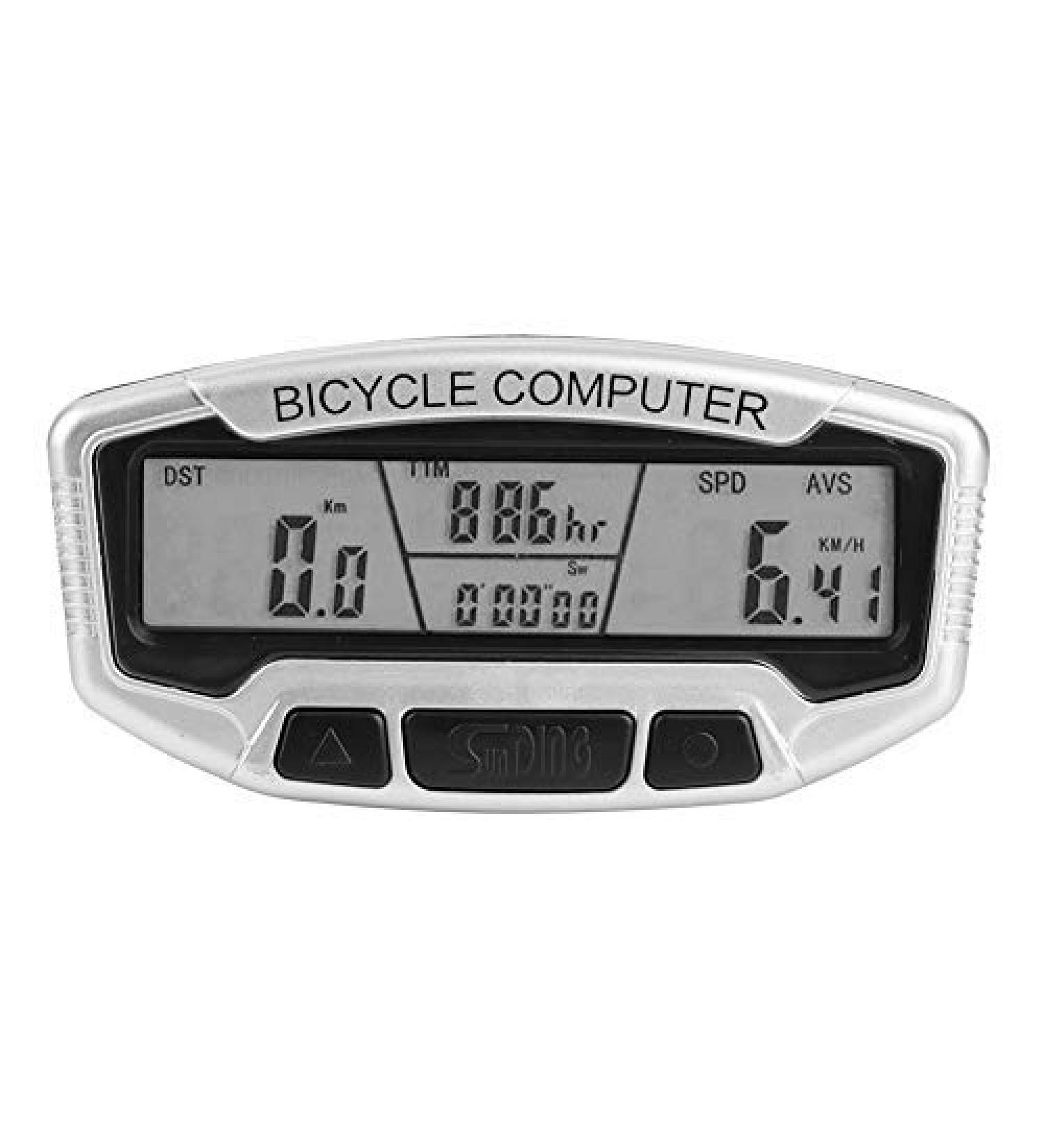 Bike Odometer Set | Waterproof Speedometer with Backlight | Bicycle Stopwatch Tool - Buy Online on GoSupps.com