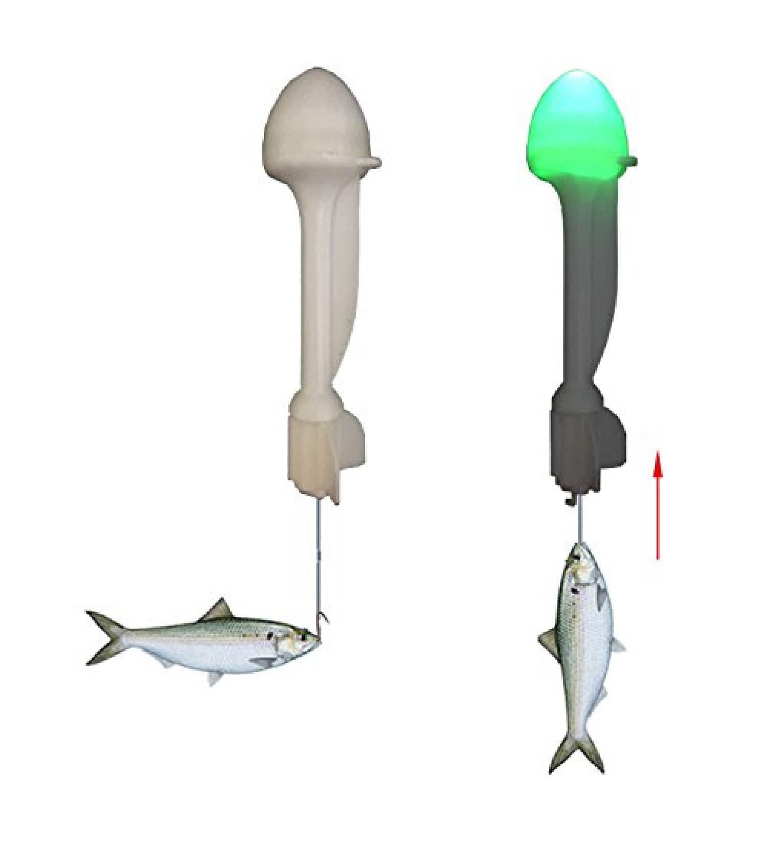 Automatic Fishing Float LED Buoy with Electronic Hook Trigger - Fish Strike Indicator and Bite Alarm for Night Fishing - Buy Online on GoSupps.com