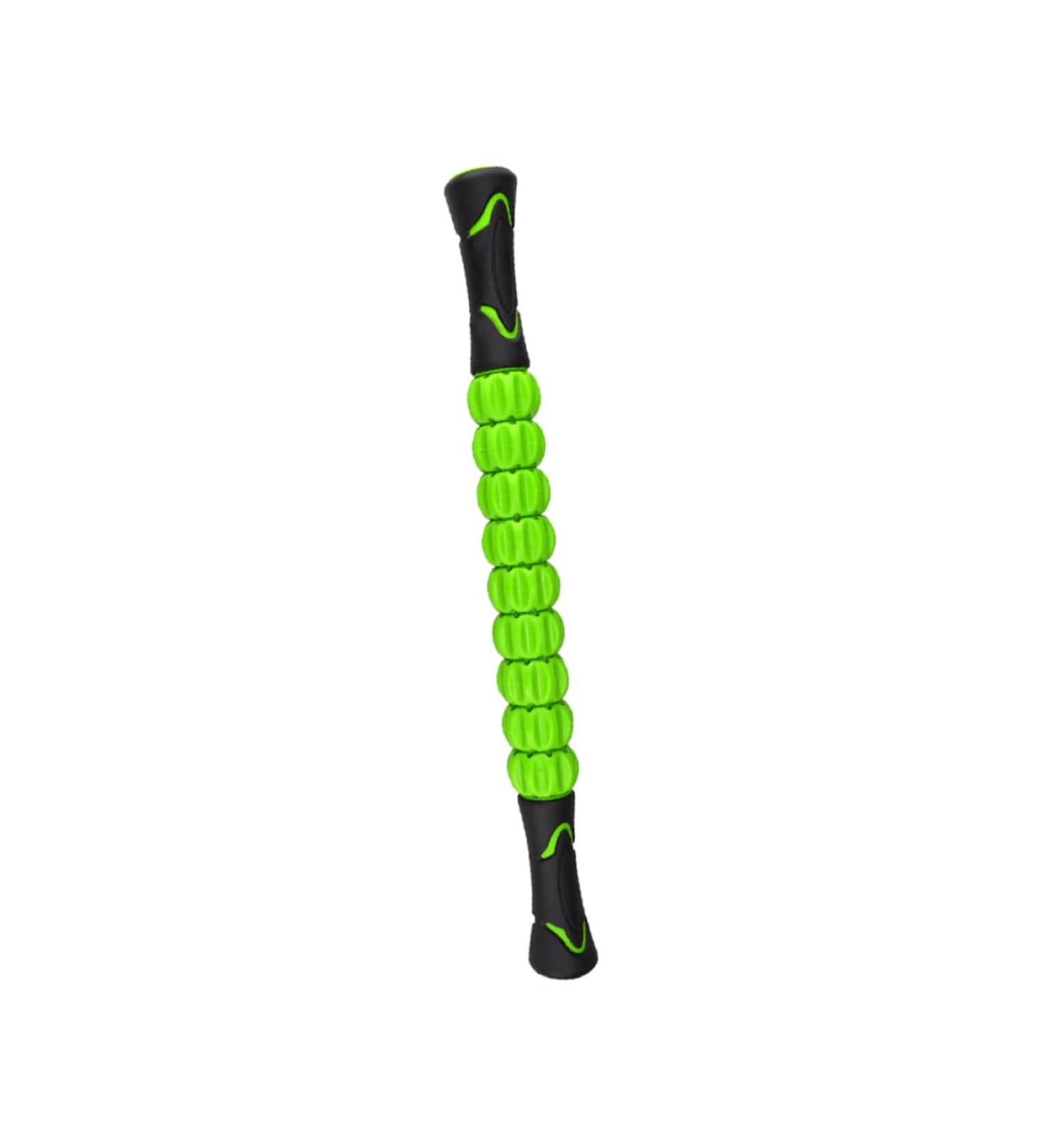 Lurrose 3D Muscle Massager Stick - Body & Yoga Massage Roller - Medium Green - International Shipping Available - Buy Online on GoSupps.com