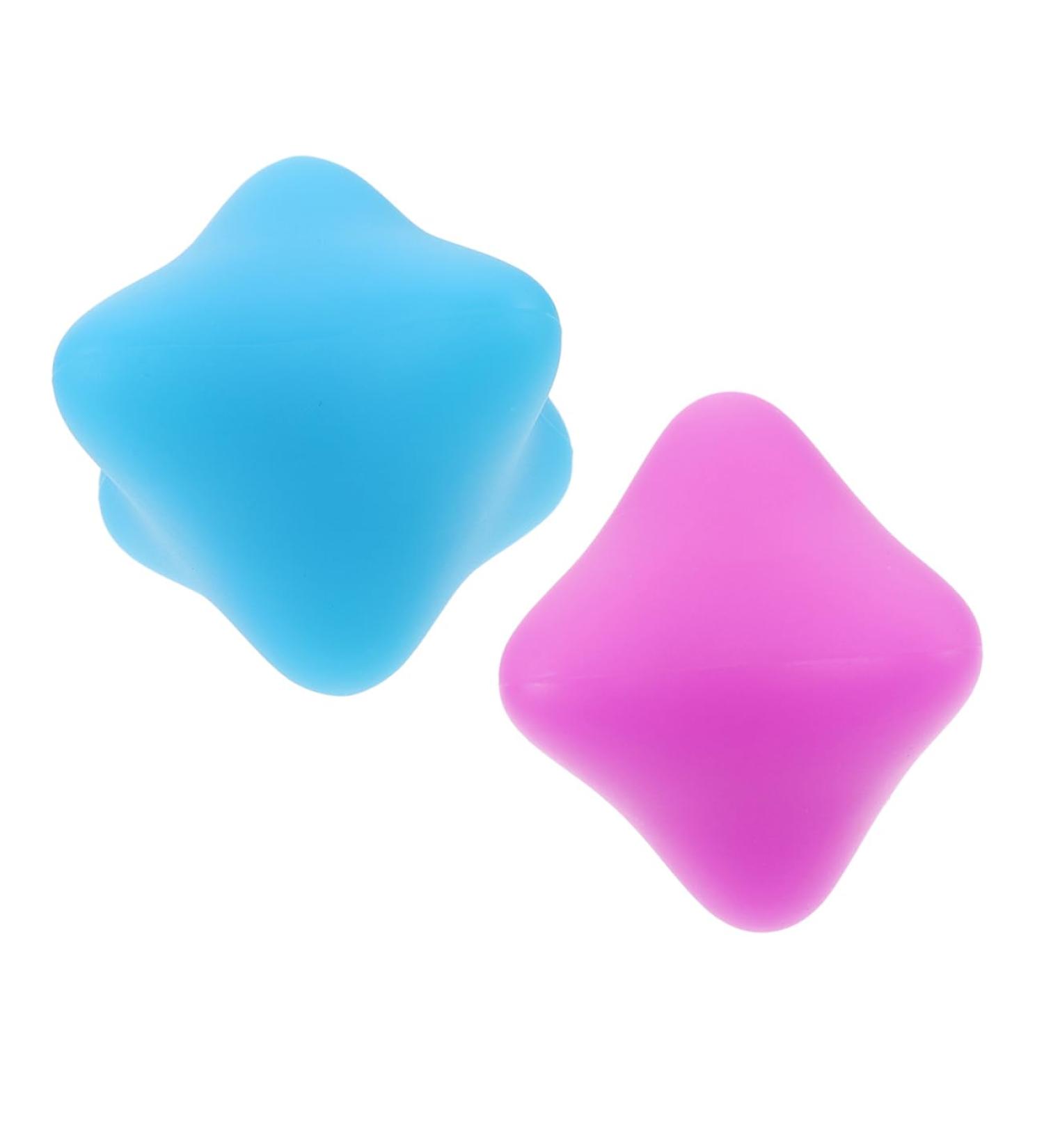 Buy Besportble 2-Piece Sixseckball Casual Roller Massage Device - Myofascia Therapy & Hand Protection | Antique Baoding Balls for Home & Gym | International Shipping - Buy Online on GoSupps.com