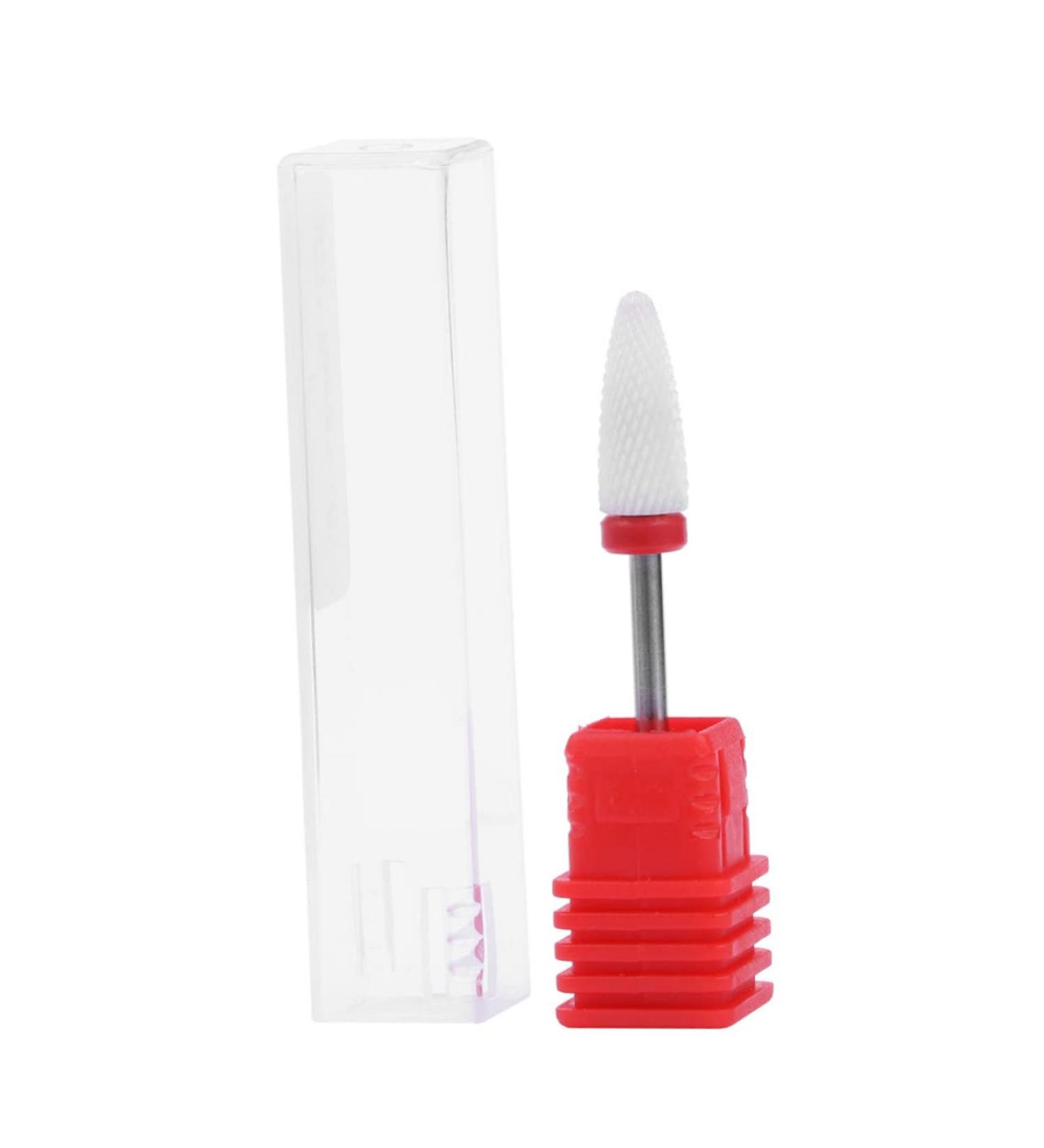 minkissy Nail Accessories Nail Tools Electrical Tools Electric Tool Nails Drill Bits Power Tools Nail Drill Bits Manicure Grinding Head medium Red - Buy Online on GoSupps.com