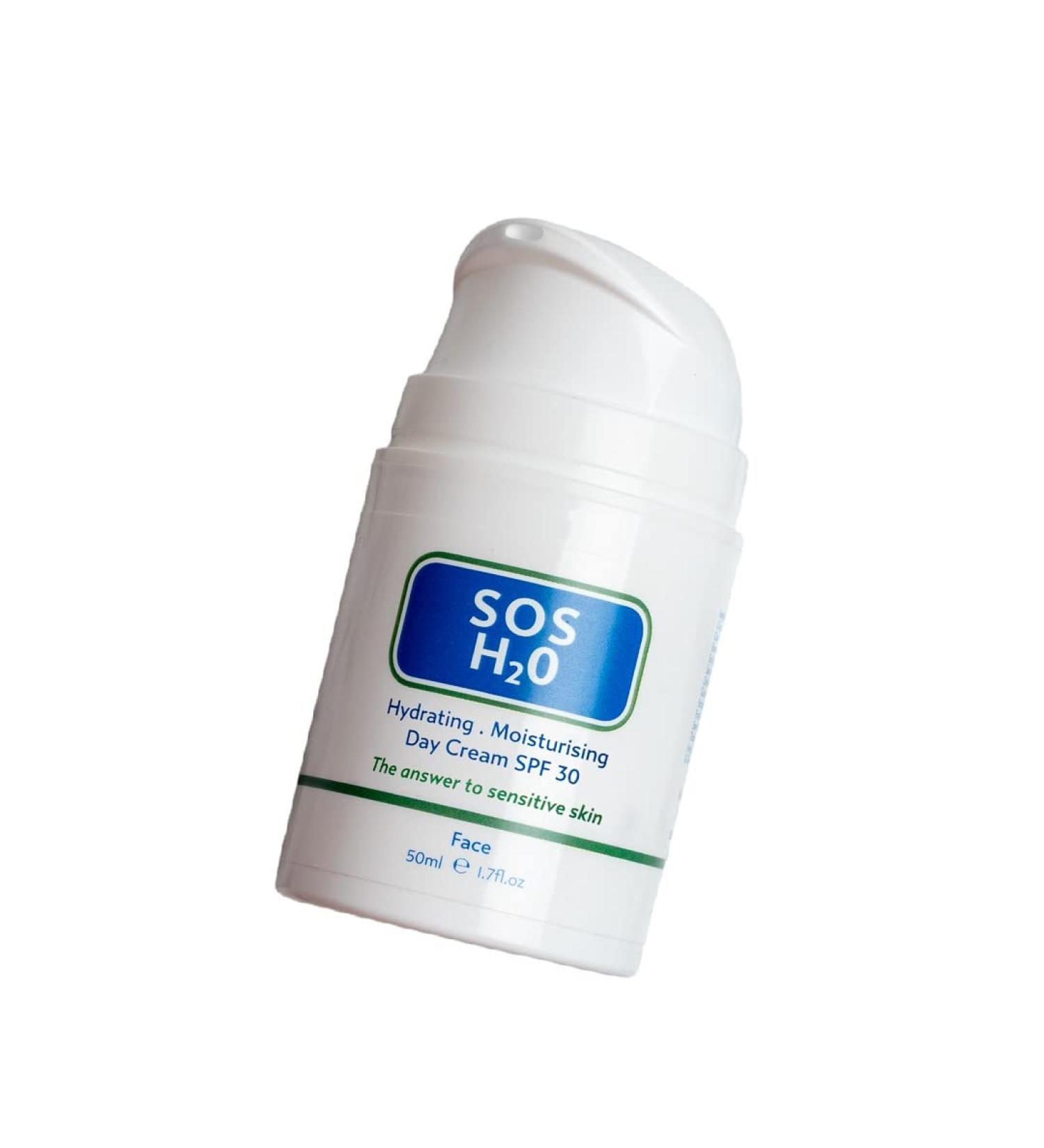 SOS H20 Day Cream with SPF 30 50ml - Buy Online on GoSupps.com