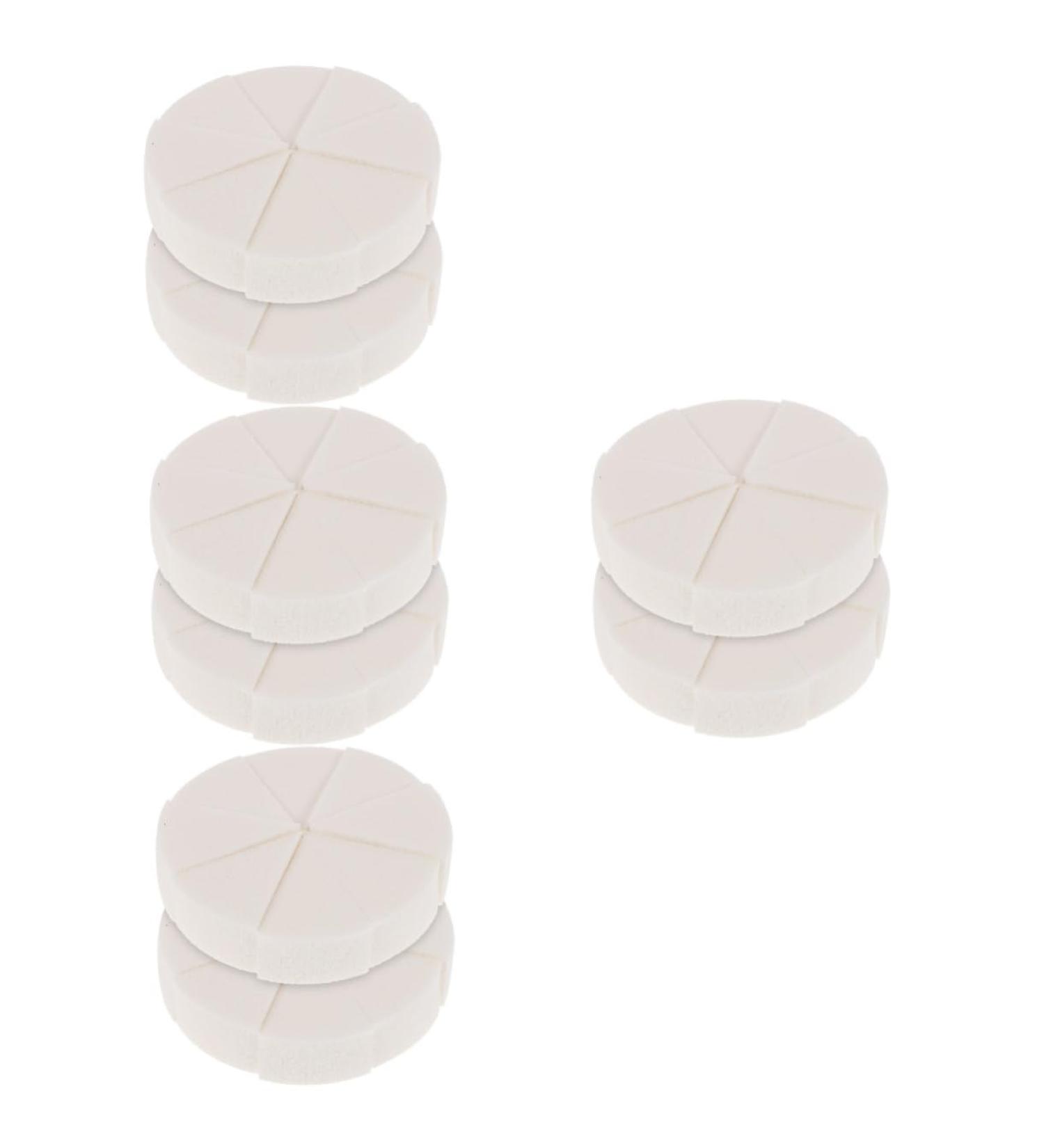 FRCOLOR 8 Sets Triangular Sponge Puff Body Sponge Eye Patches for Adults Makeup Puff Women Cosmetic Supply Face Powder Puff Makeup Sponge Puff White Emulsion Girl Wet and Dry - Buy Online on GoSupps.com