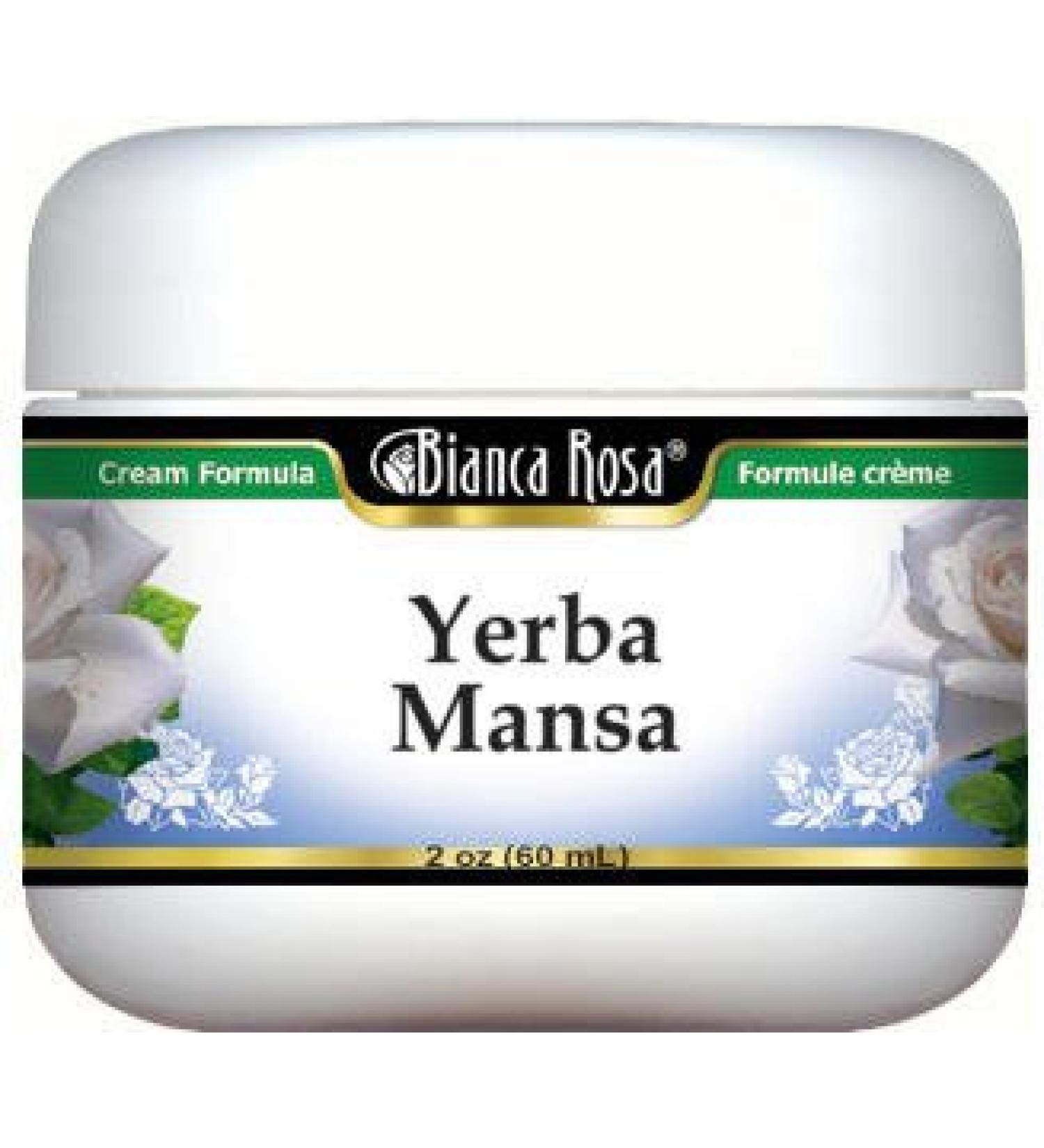 Bianca Rosa Yerba Mansa Cream 2 oz - Herbal Skin Care Relief | ZIN 521701 - Buy Online on GoSupps.com