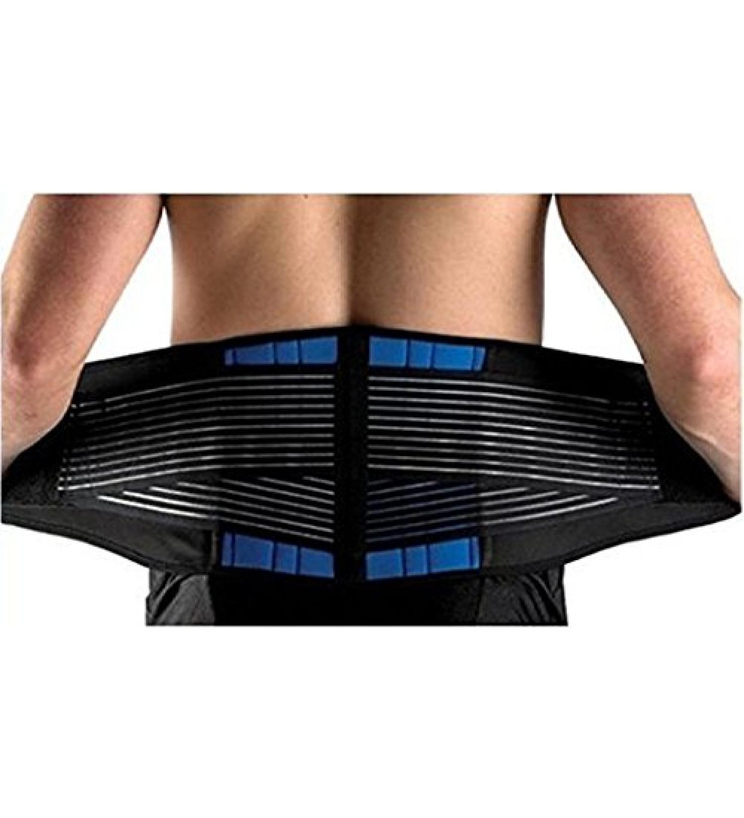 SUAVER BUTH GURT Back Support Belt - Adjustable Lumbar Support for Sciatica Relief - Black XXL (40-44) for Men & Women - International Shipping Available - Buy Online on GoSupps.com