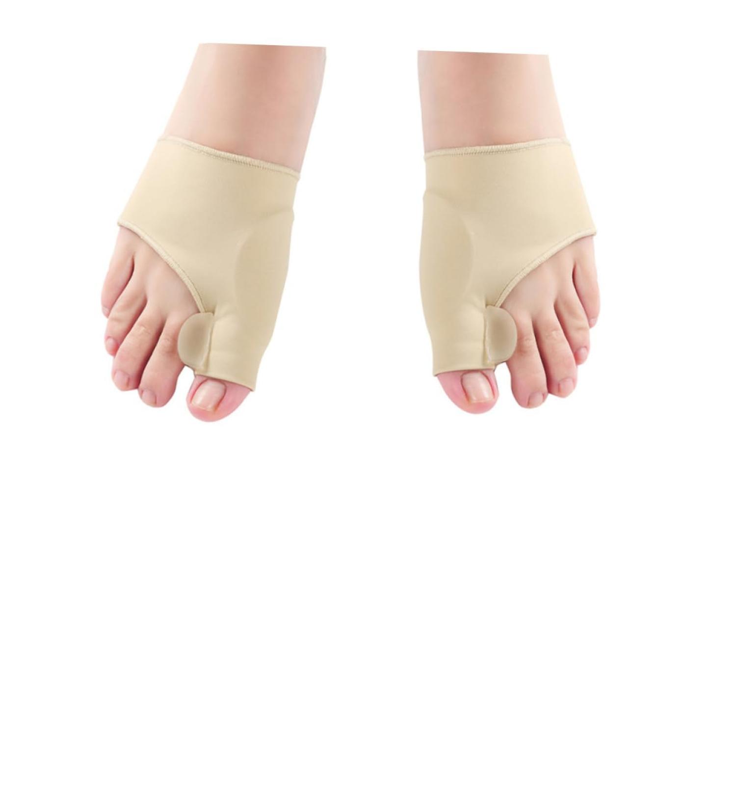 Thumb Brace Night Splint 1 Pair - Hallux Valgus Gloves and Bunion Brace for Foot Protection - Trigger Bracket and Pedicure Foot Protectors in Khaki Nylon Socks - Buy Online on GoSupps.com