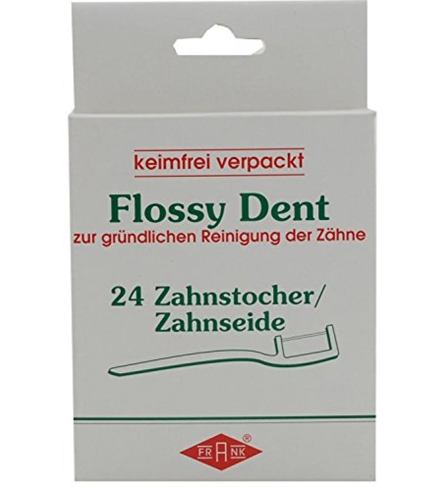 Flossy dent dental floss/tooth 24 hours