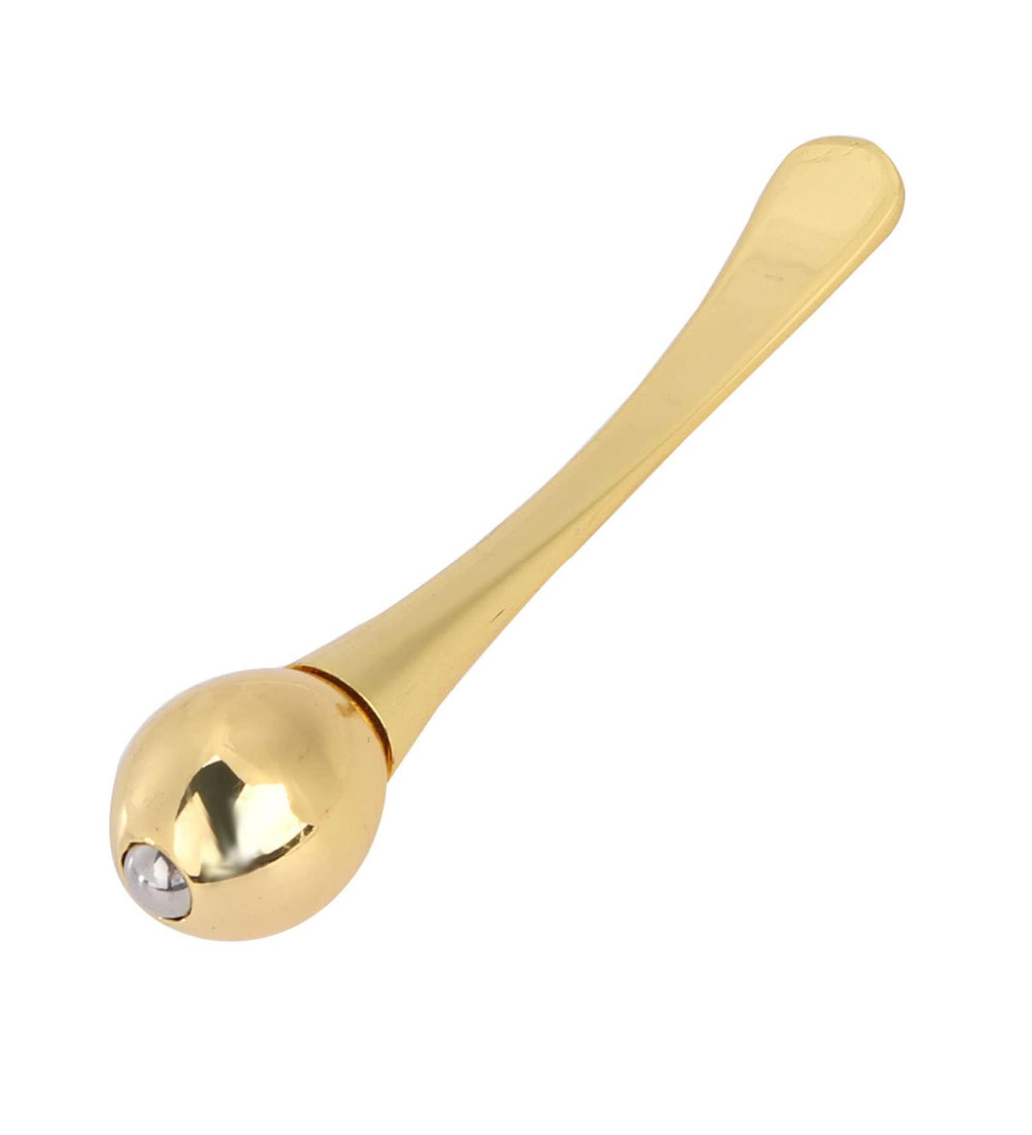 Zinc Alloy Eye Roller Wand - Anti-Wrinkle Eye Cream Massage Stick for Puffiness Reduction | International Shipping Available - Buy Online on GoSupps.com