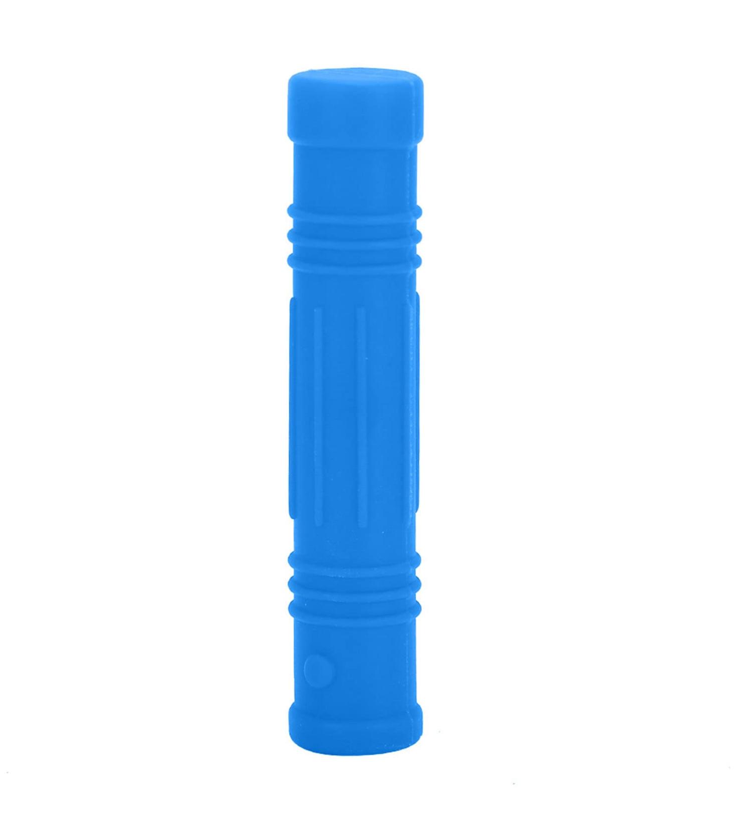 Silicone Chewing Pencil Topper for Infants | Safe Baby Beads Ring | Sensory Needs Support (Blue) - Buy Online on GoSupps.com