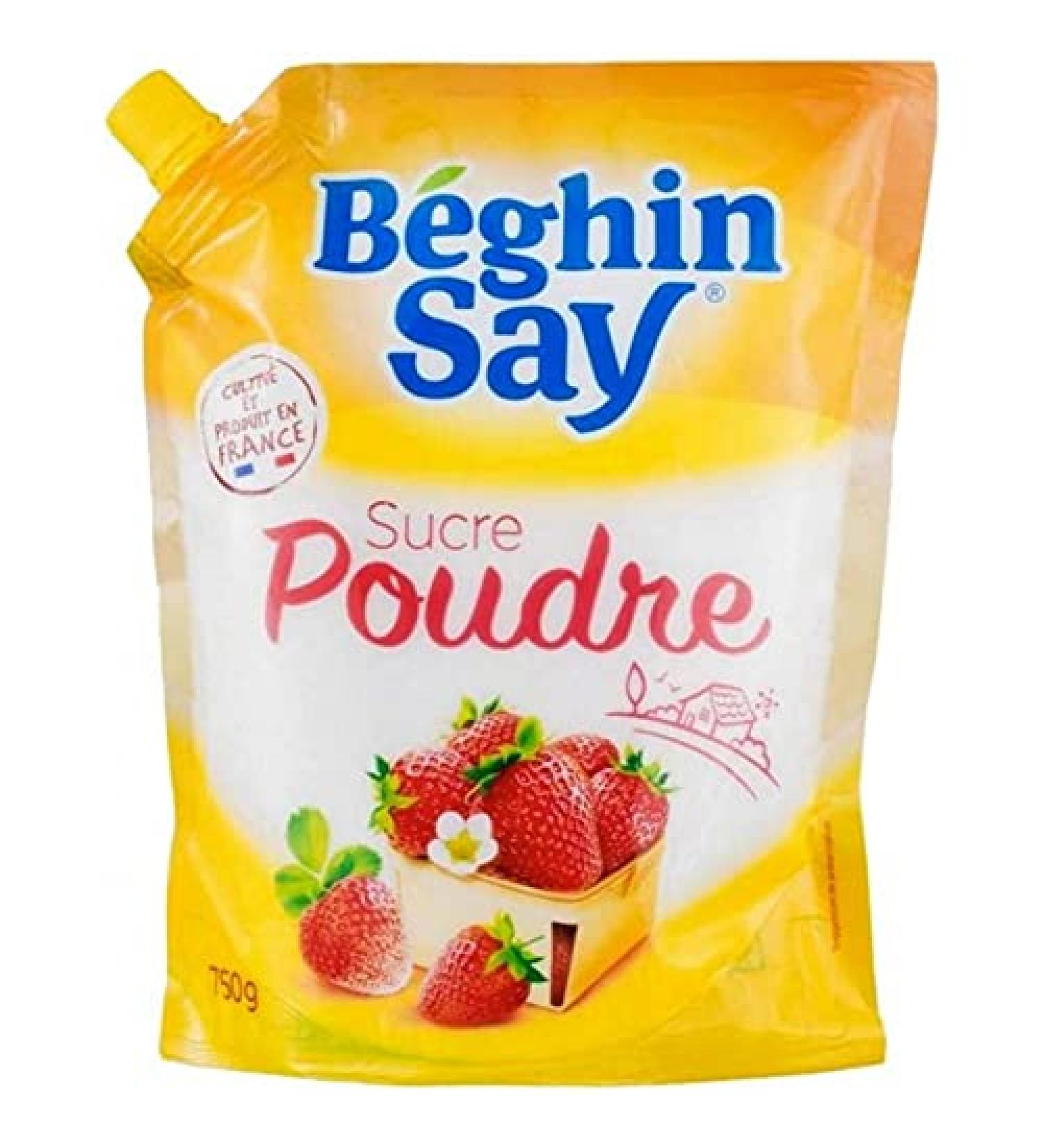 Béghin-Say Blonvilliers Powdered Sugar 750g (pack of 3)