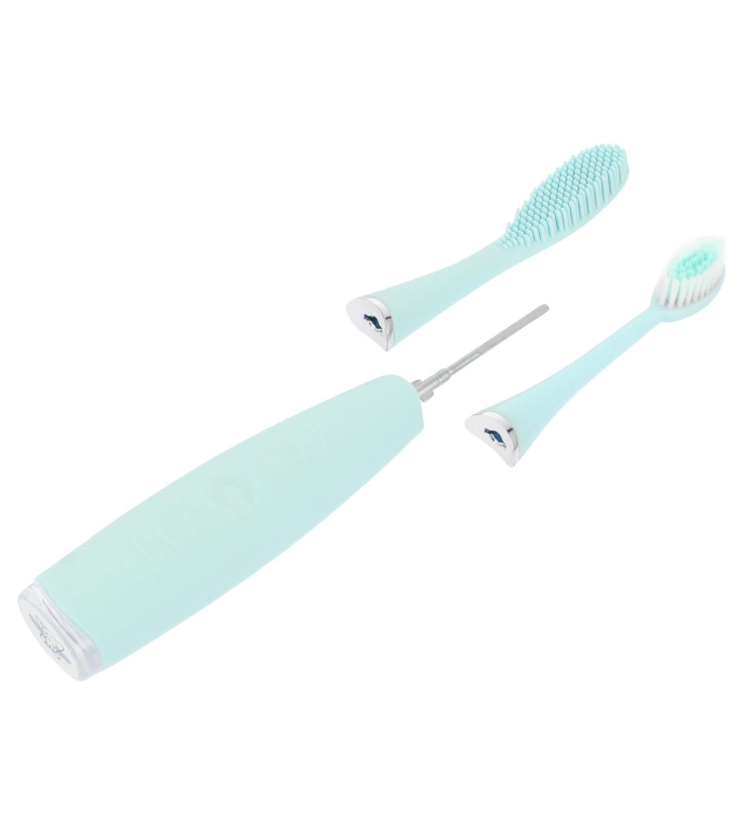 FRCOLOR 3pcs Electric Toothbrush Set - Rechargeable Adult & Kids Toothbrushes with Soft Charging Mode for Gentle Cleaning - Buy Online on GoSupps.com