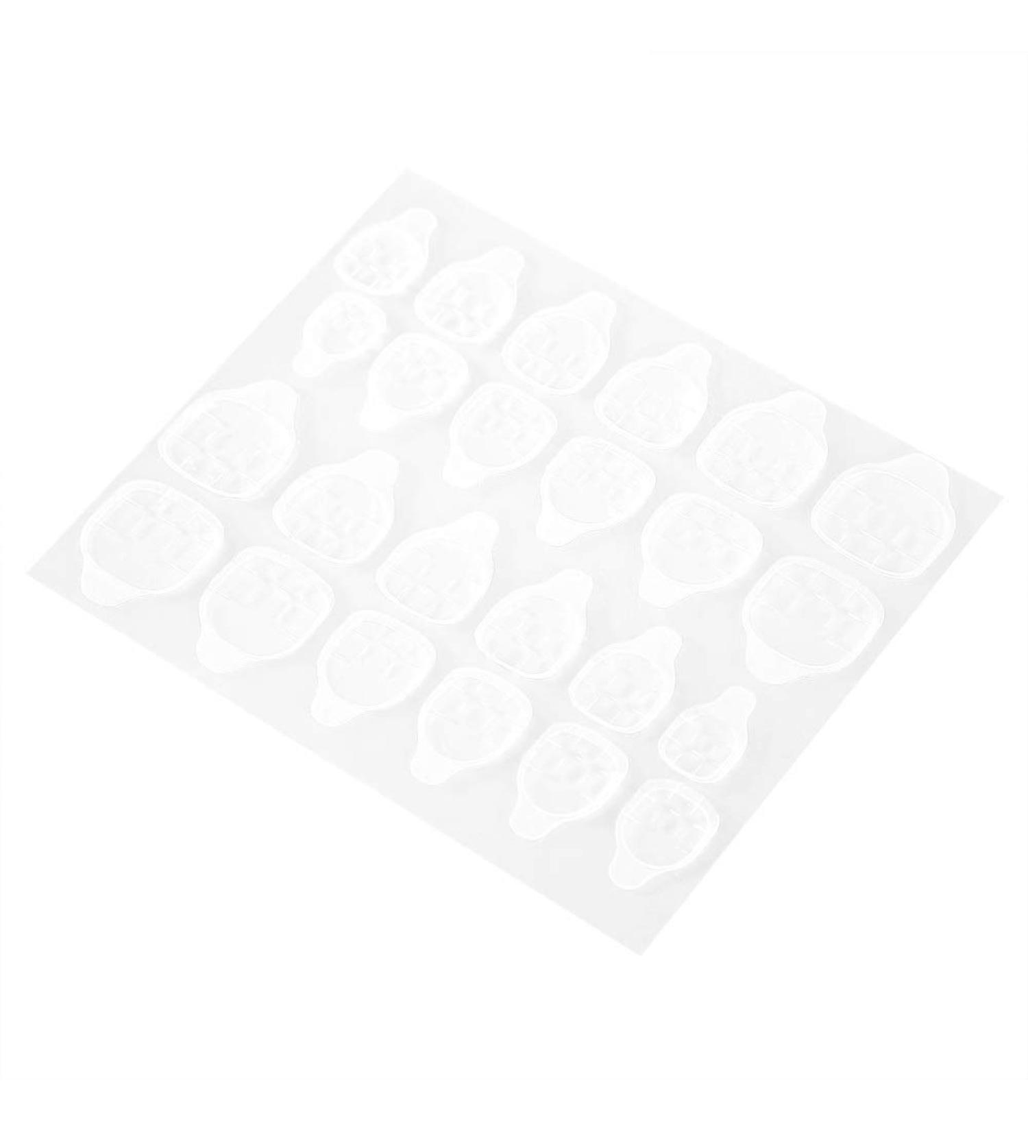 Self-Adhesive Transparent Toenail Stickers - 50 Sheets Double-Sided for Artificial Nails | Best eCommerce Shipping Internationally - Buy Online on GoSupps.com